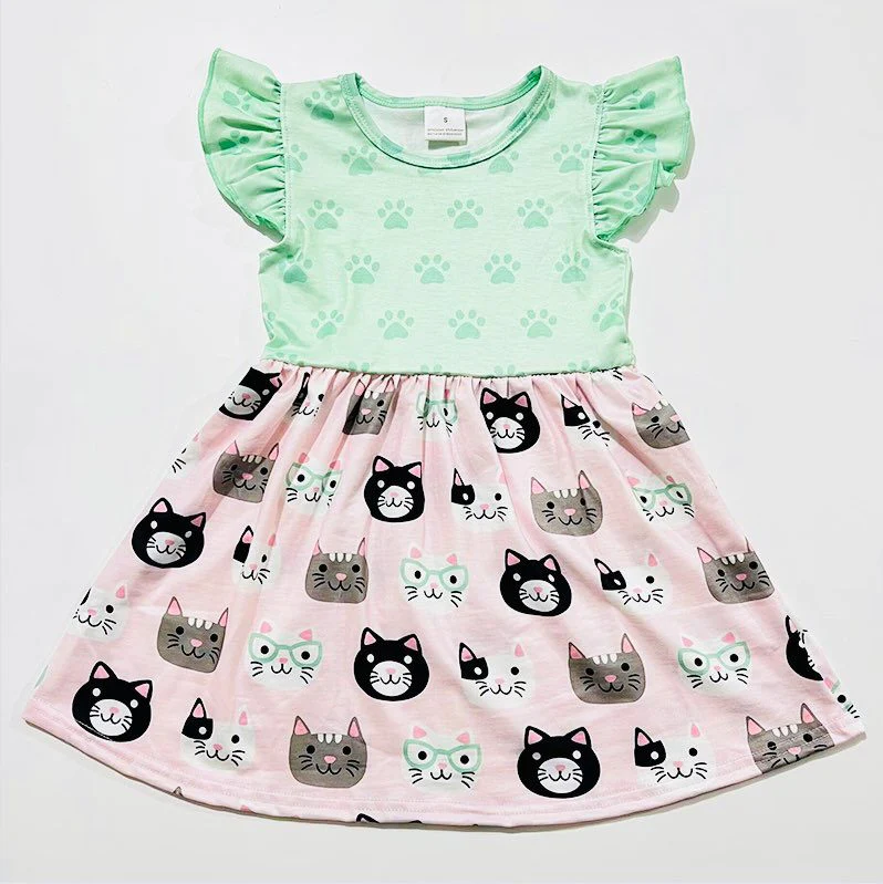 KITTY PAWS DRESS