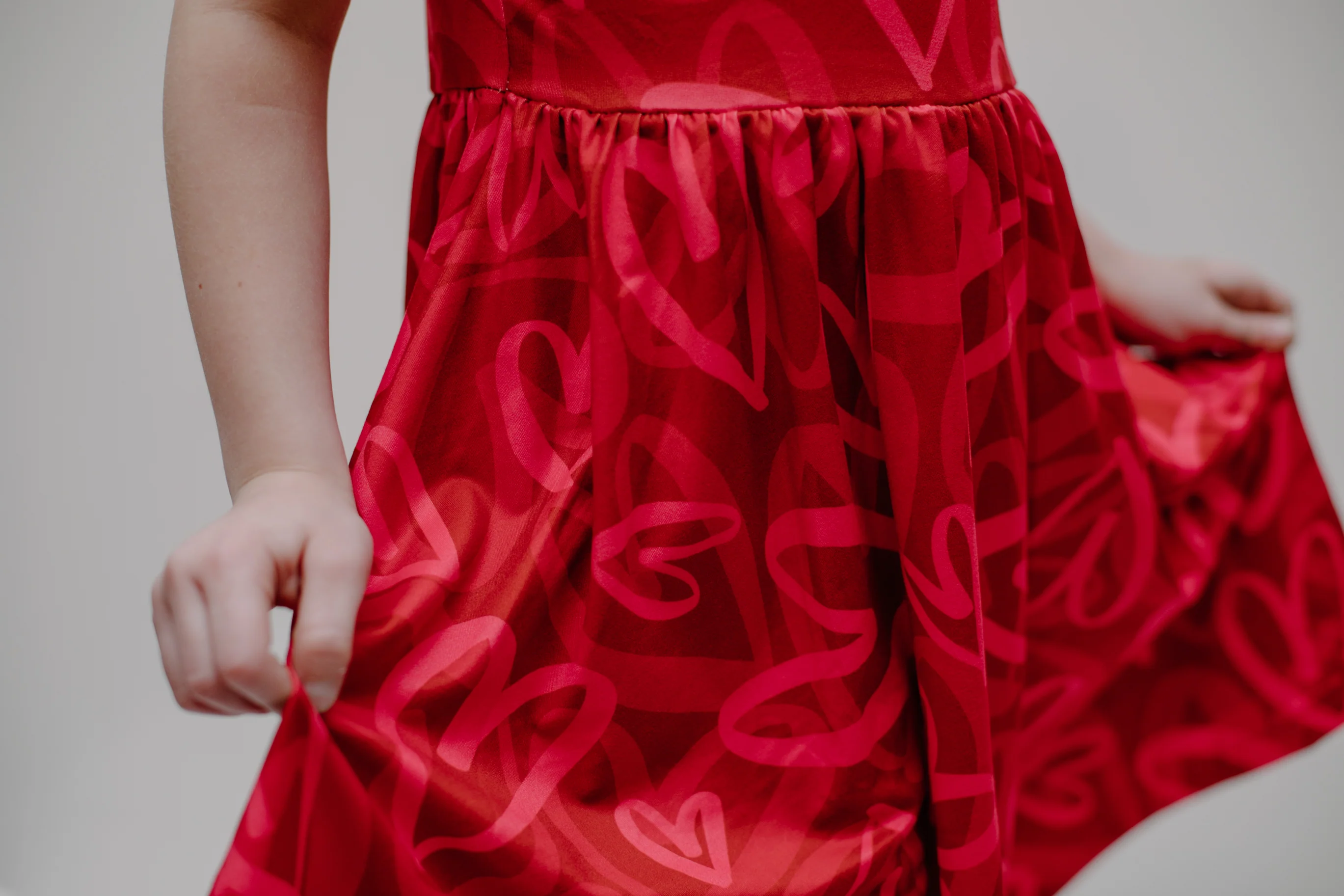 MILLY VALENTINE HEART TWIRL DRESS