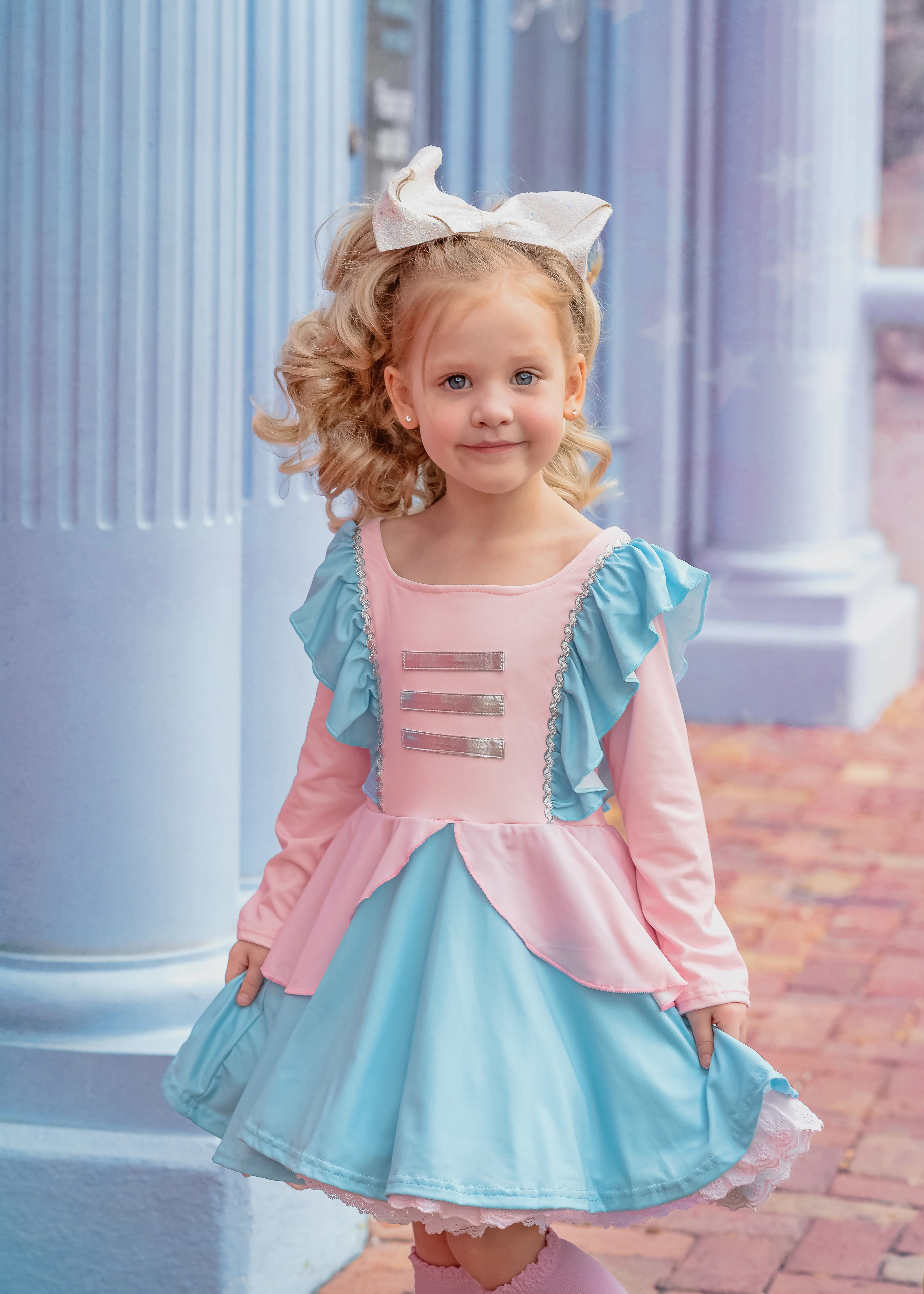 NUTCRACKER PINK TWIRL DRESS