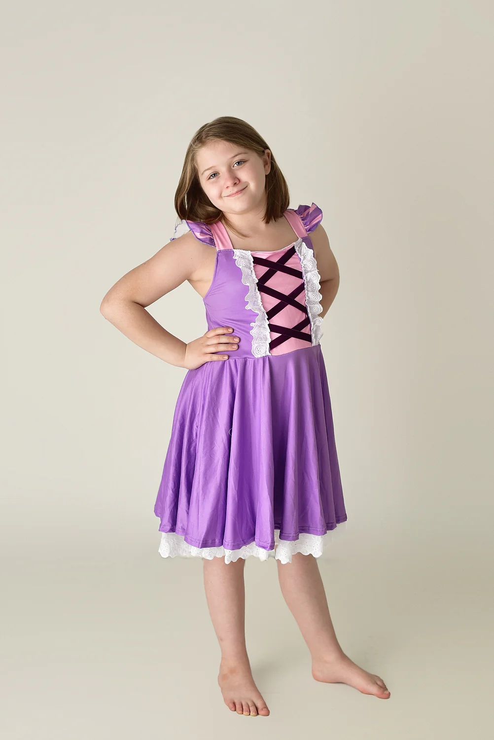 PRINCESS PURPLE TWIRLY DRESS PREORDER