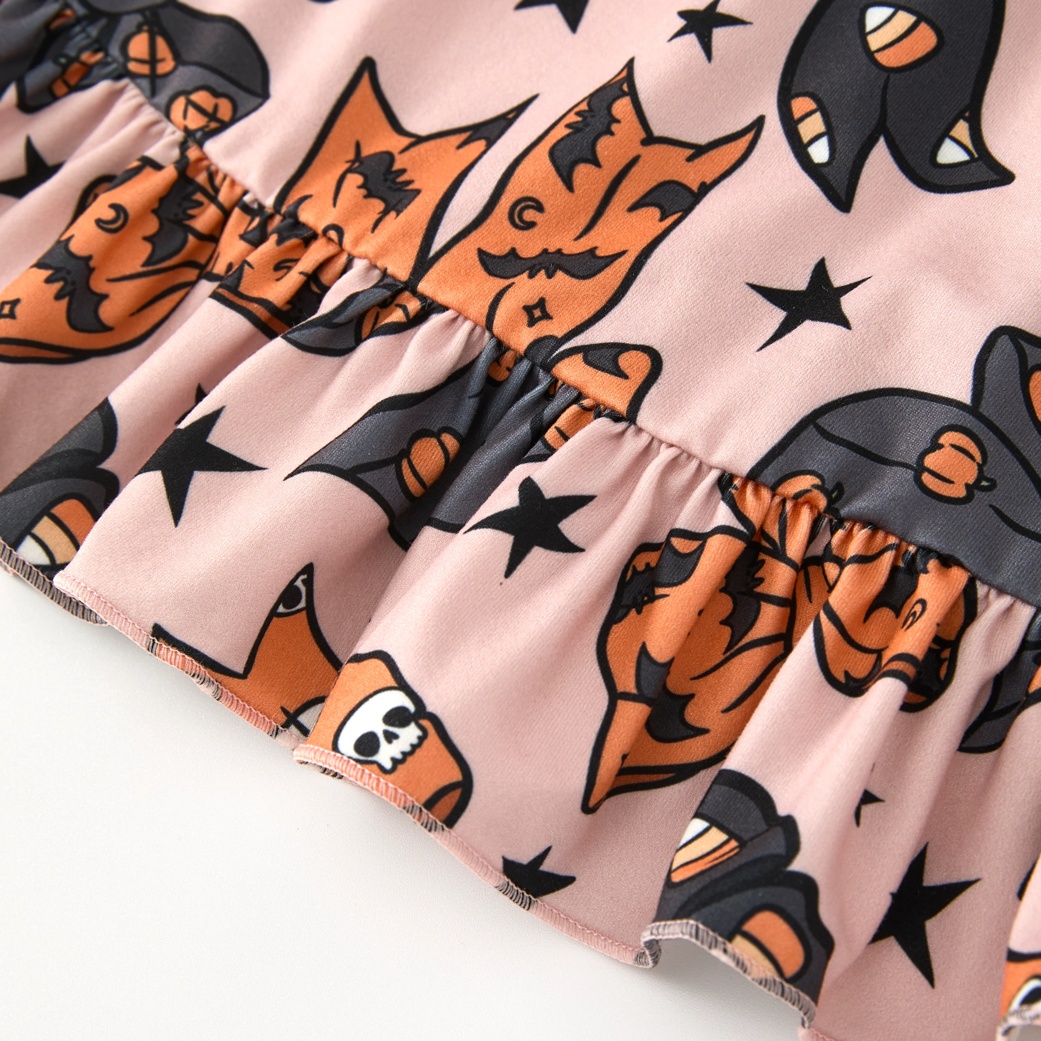 HALLOWEEN BOWS BACK BOW DRESS