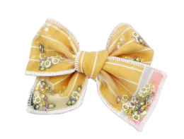PENCIL SHAKER BOW - YELLOW