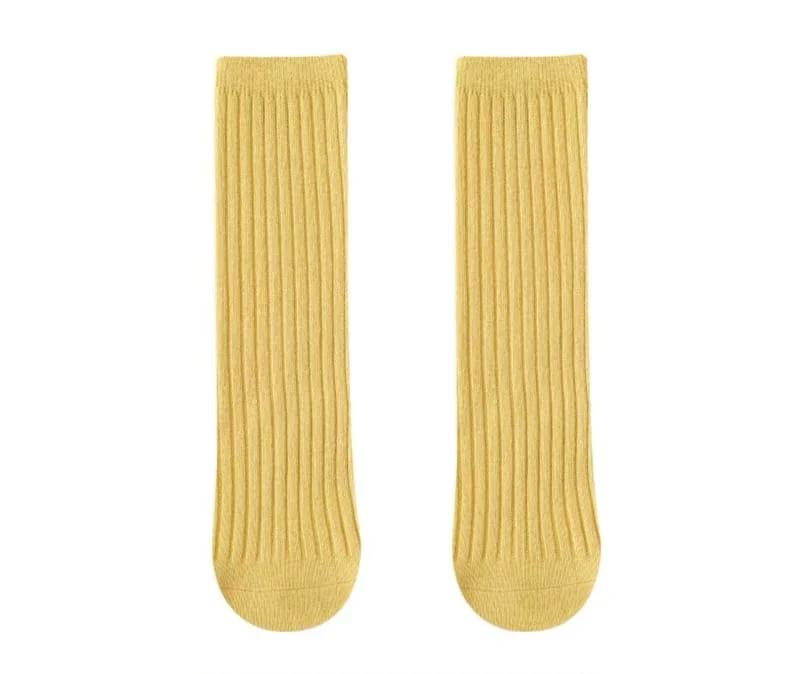 LIGHT MUSTARD SOCKS