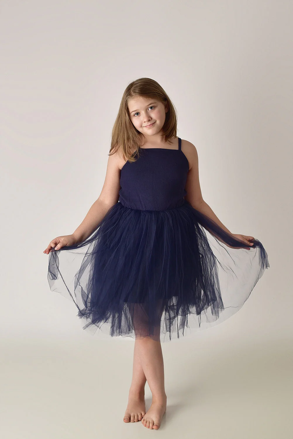 TUTU DRESS - NAVY BLUE