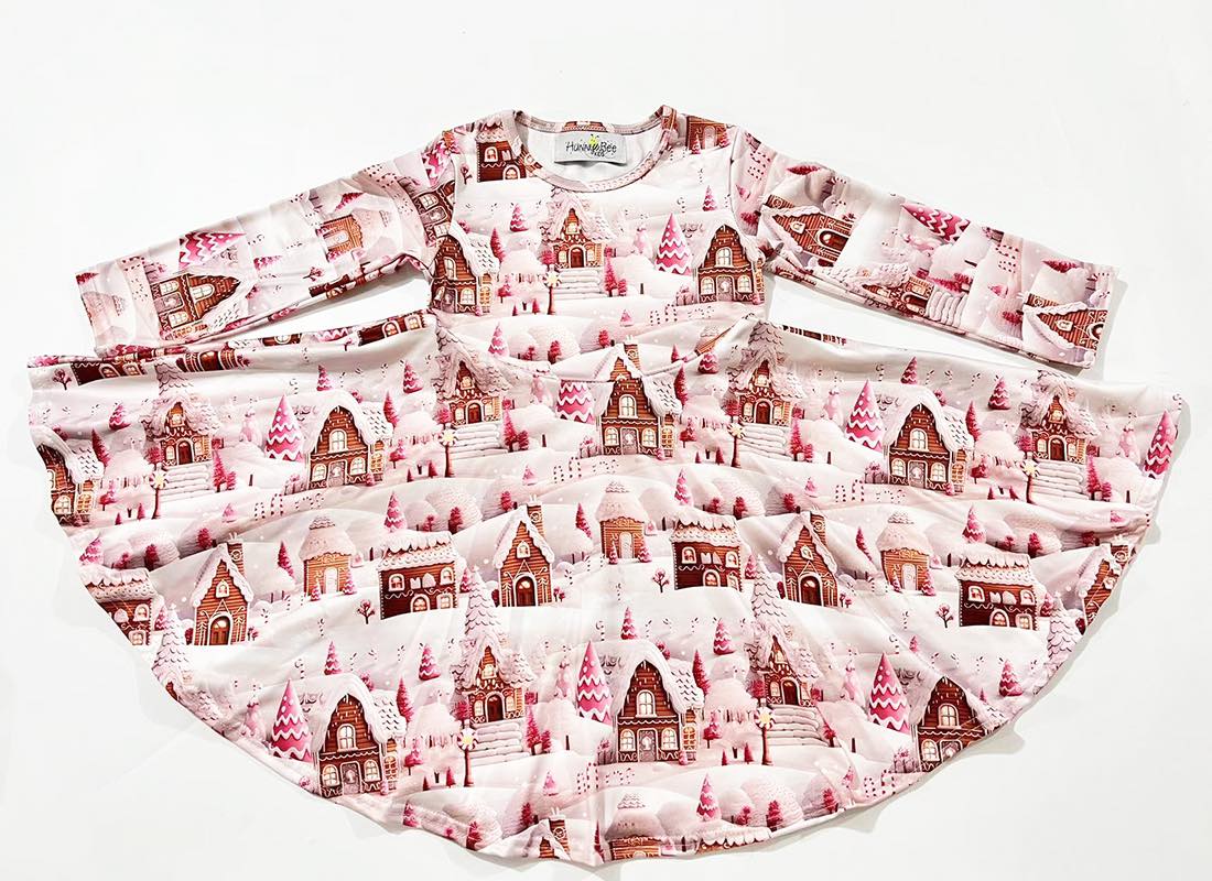 WINTER WONDERLAND TWIRLY DRESS