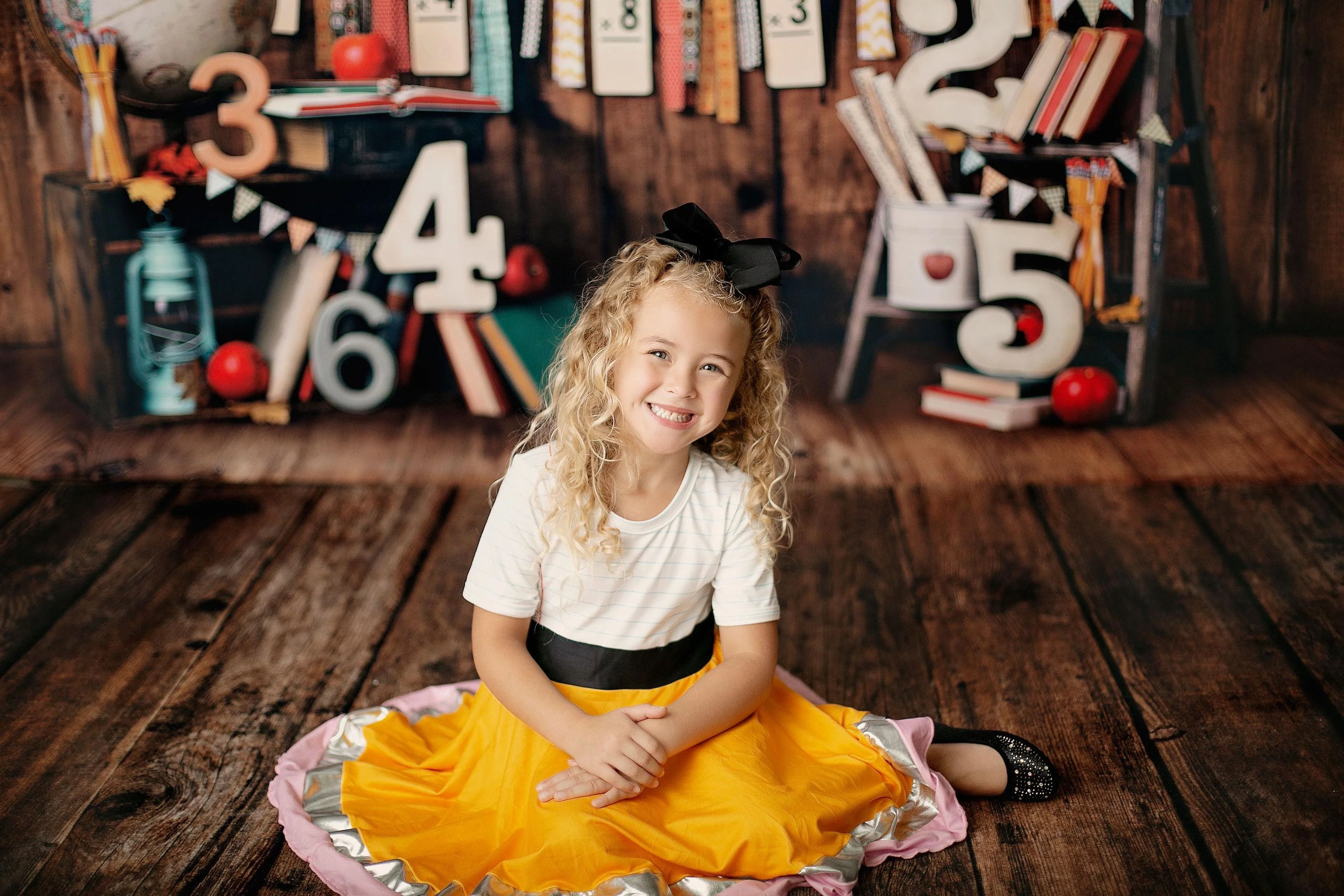 PENCIL TWIRLY DRESS  KIDS & ADULTS PRE-ORDER