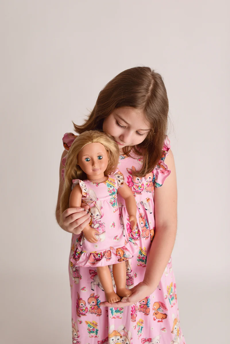 VINTAGE EASTER BUNNY NIGHTGOWN - PINK 2nd Preorder