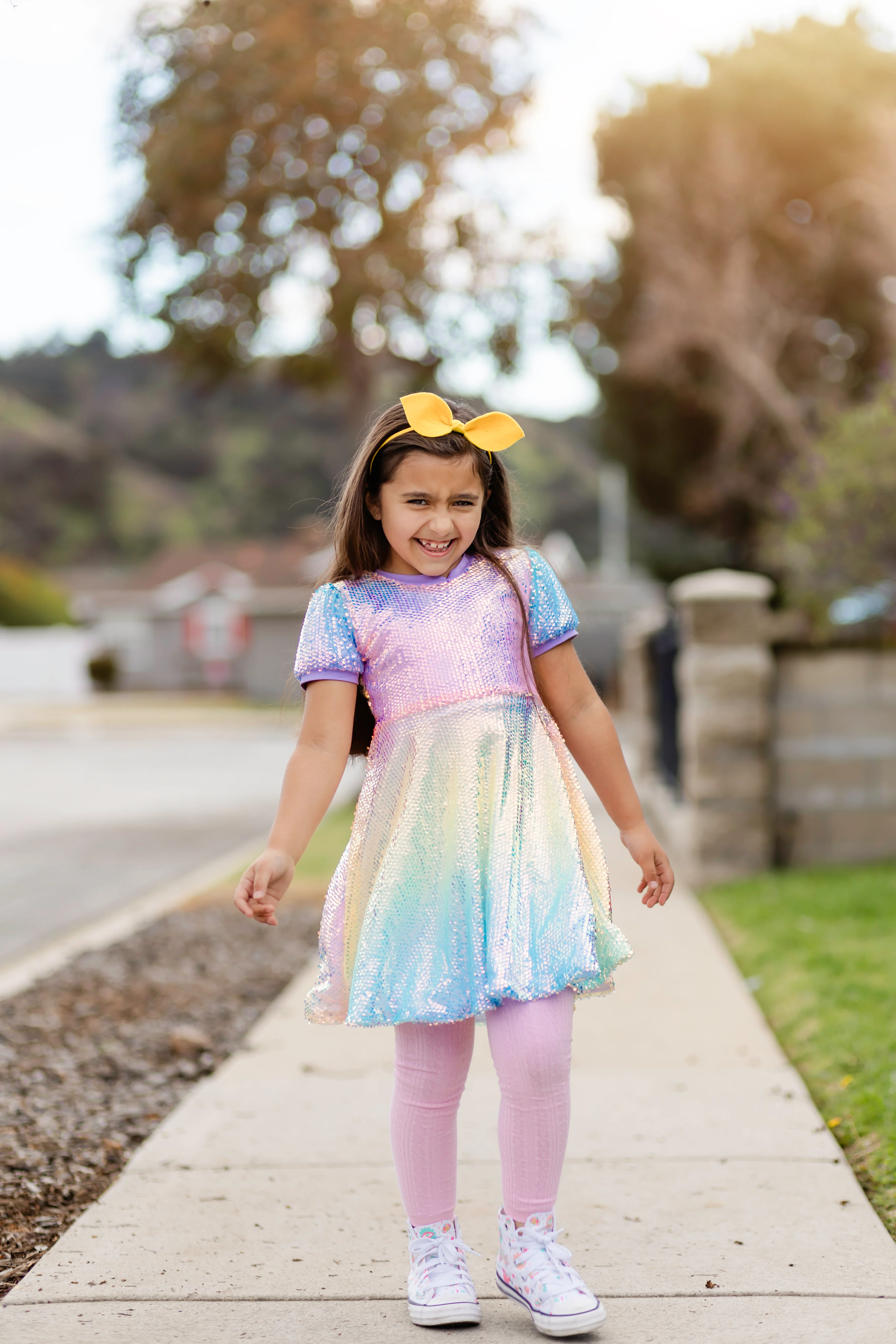 RAINBOW SPARKLE DRESS PRESALE