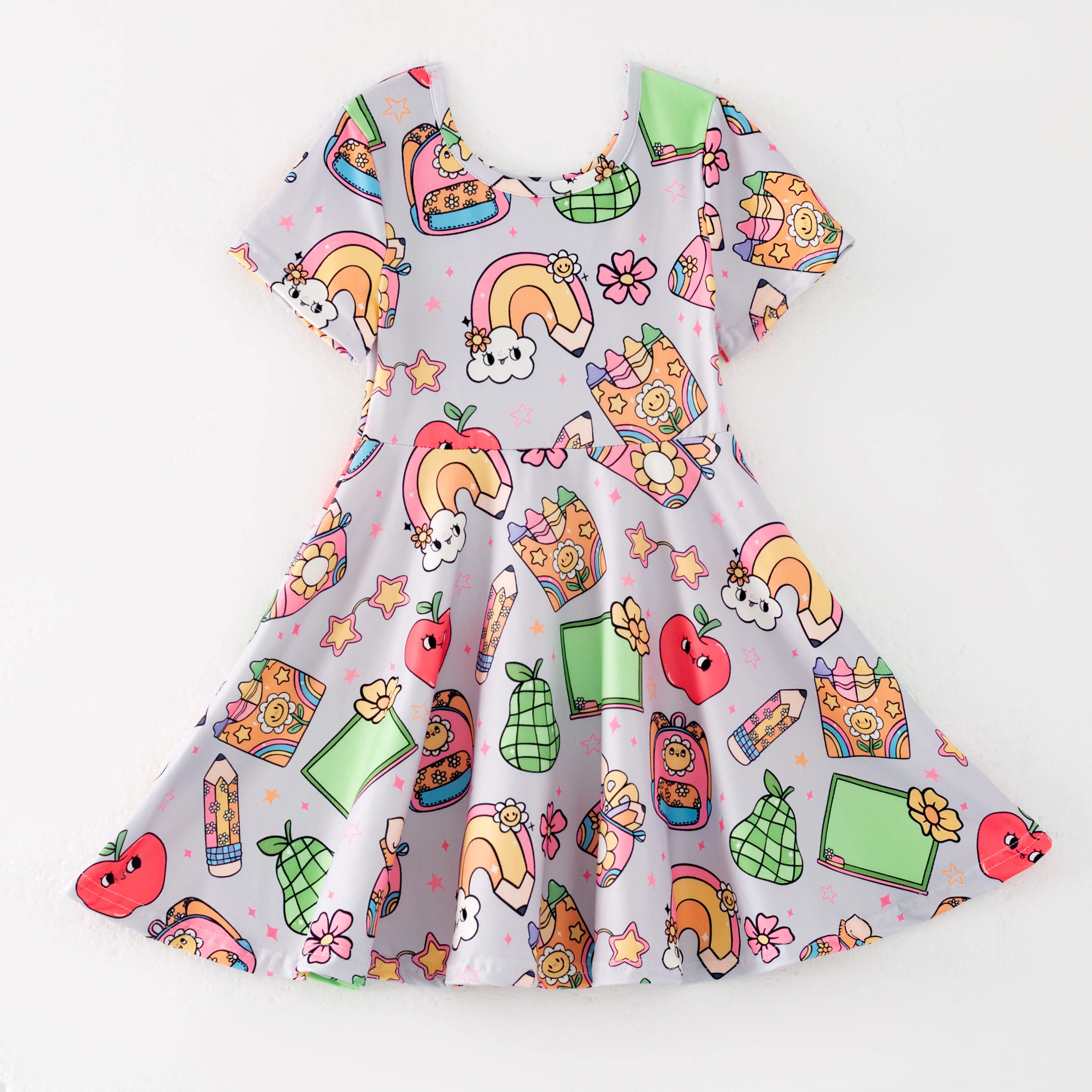 BACK TO SCHOOL SUPPLIES DRESS