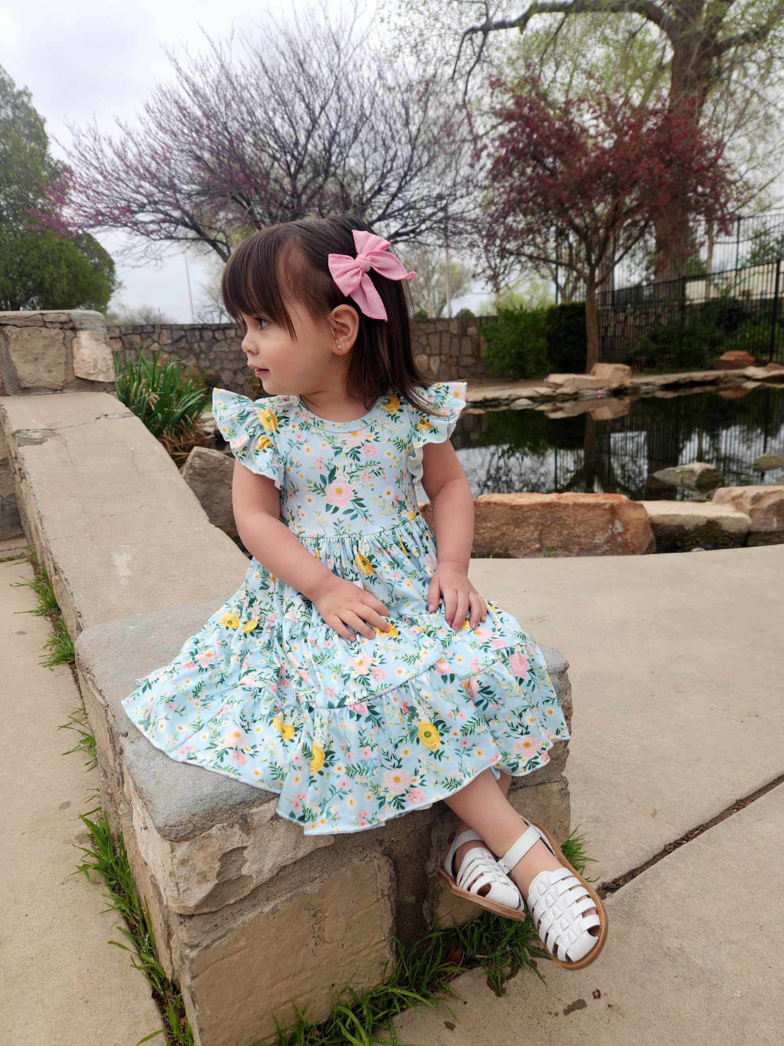 SPRING BLISS FLORAL DRESS