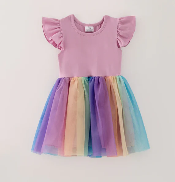RAINBOW TUTU DRESS