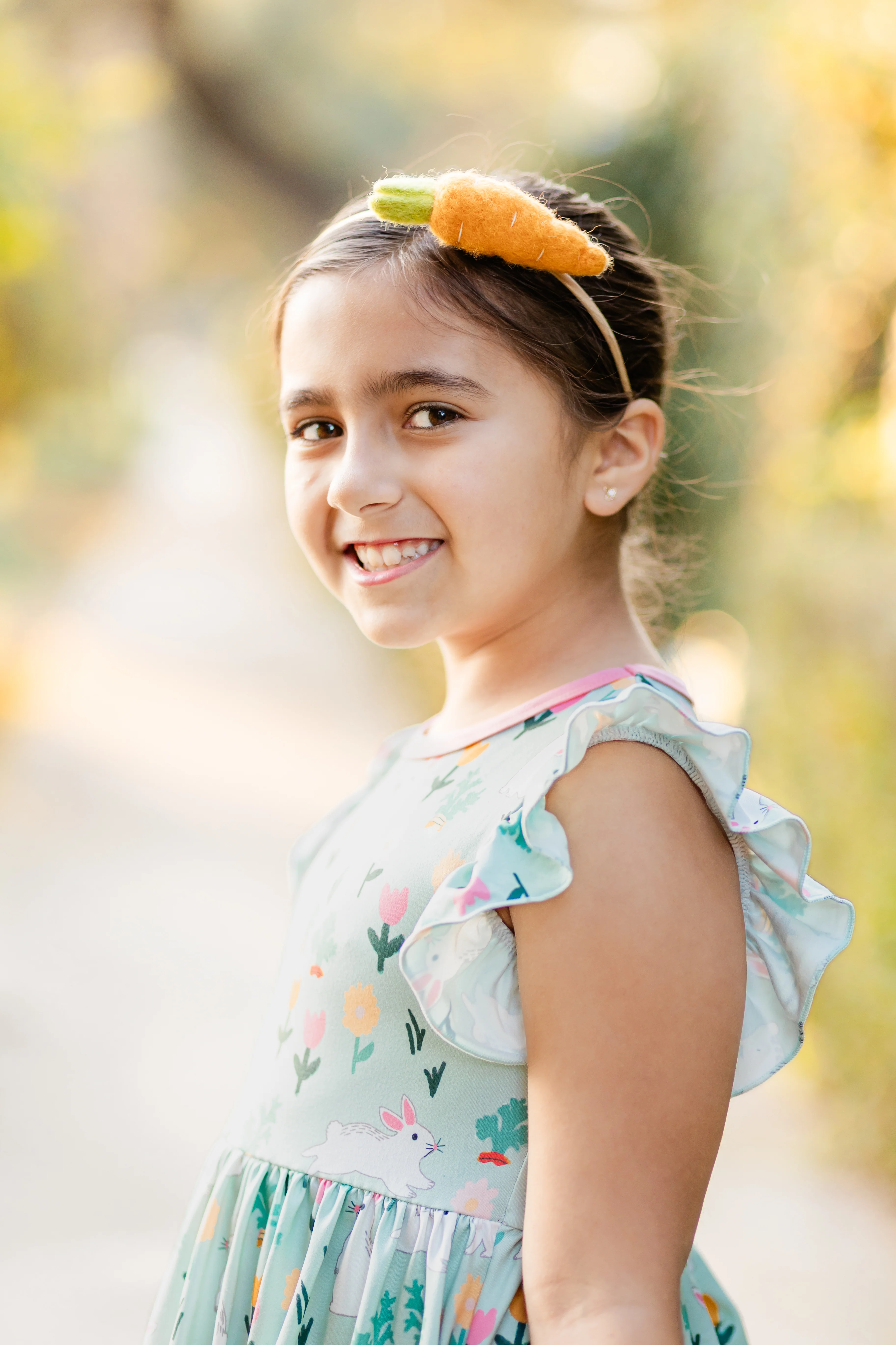 EASTER MINT BUNNY DRESS