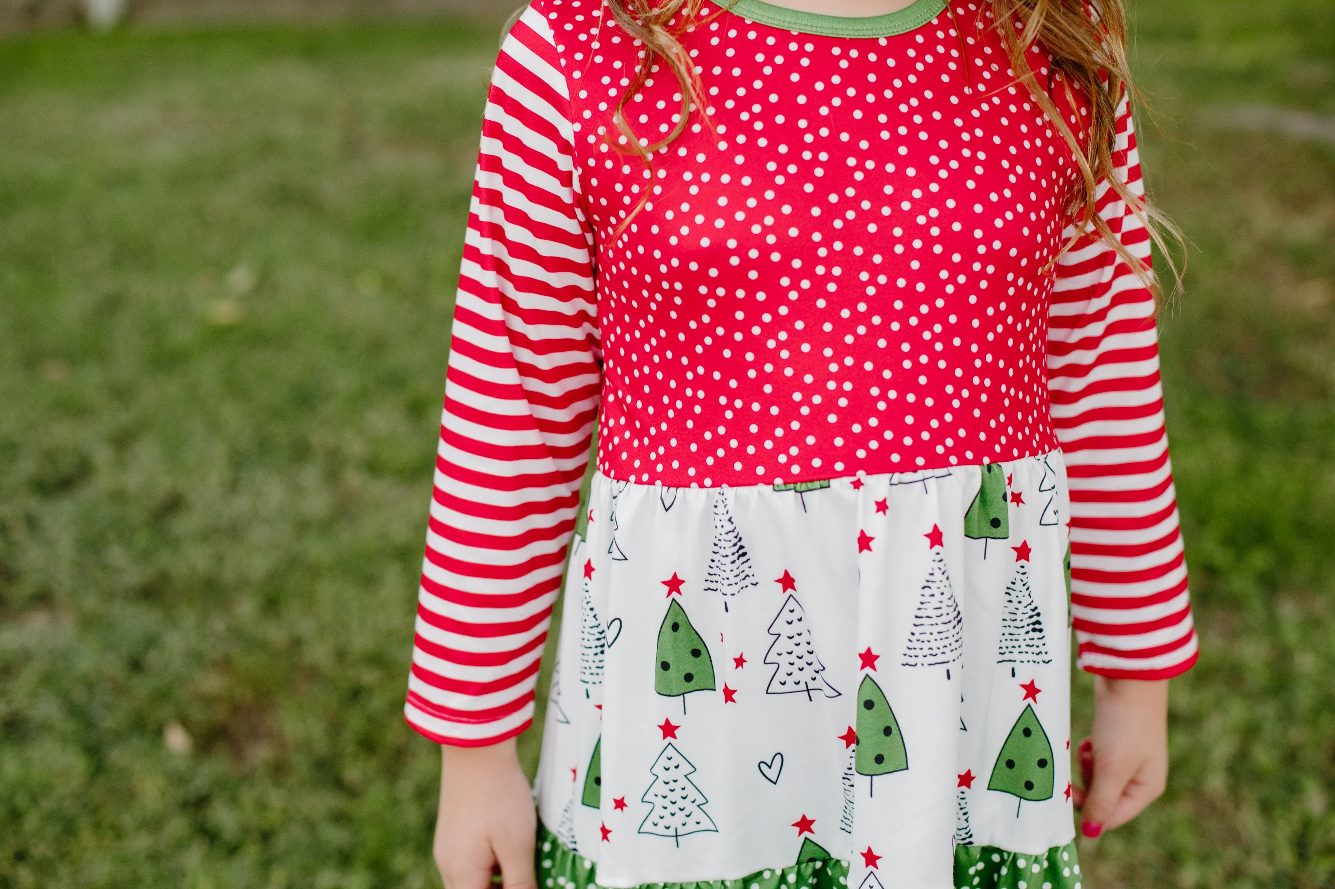 CHRISTMAS TREE LAYER DRESS