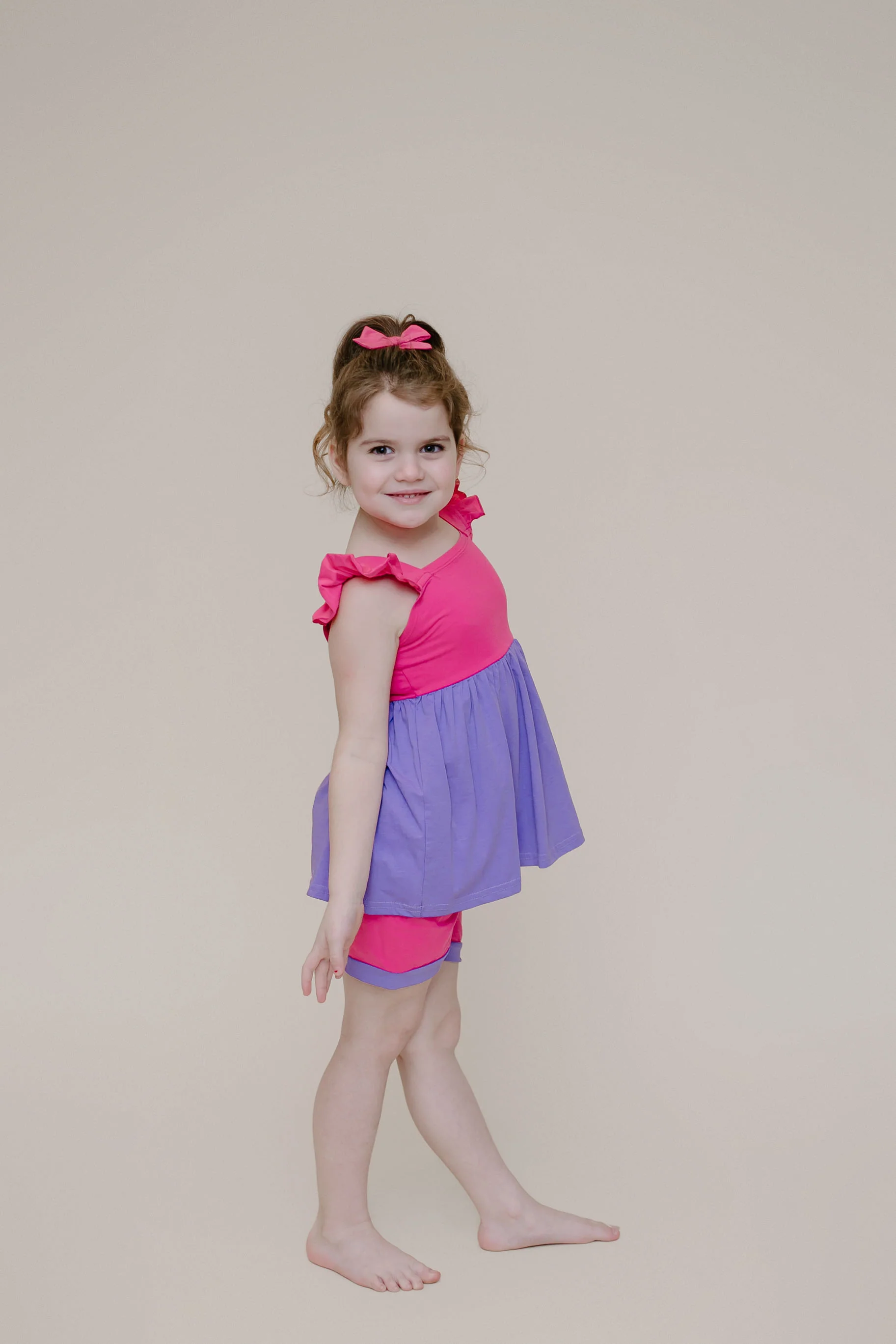 LONG HAIR PRINCESS SHORT SET