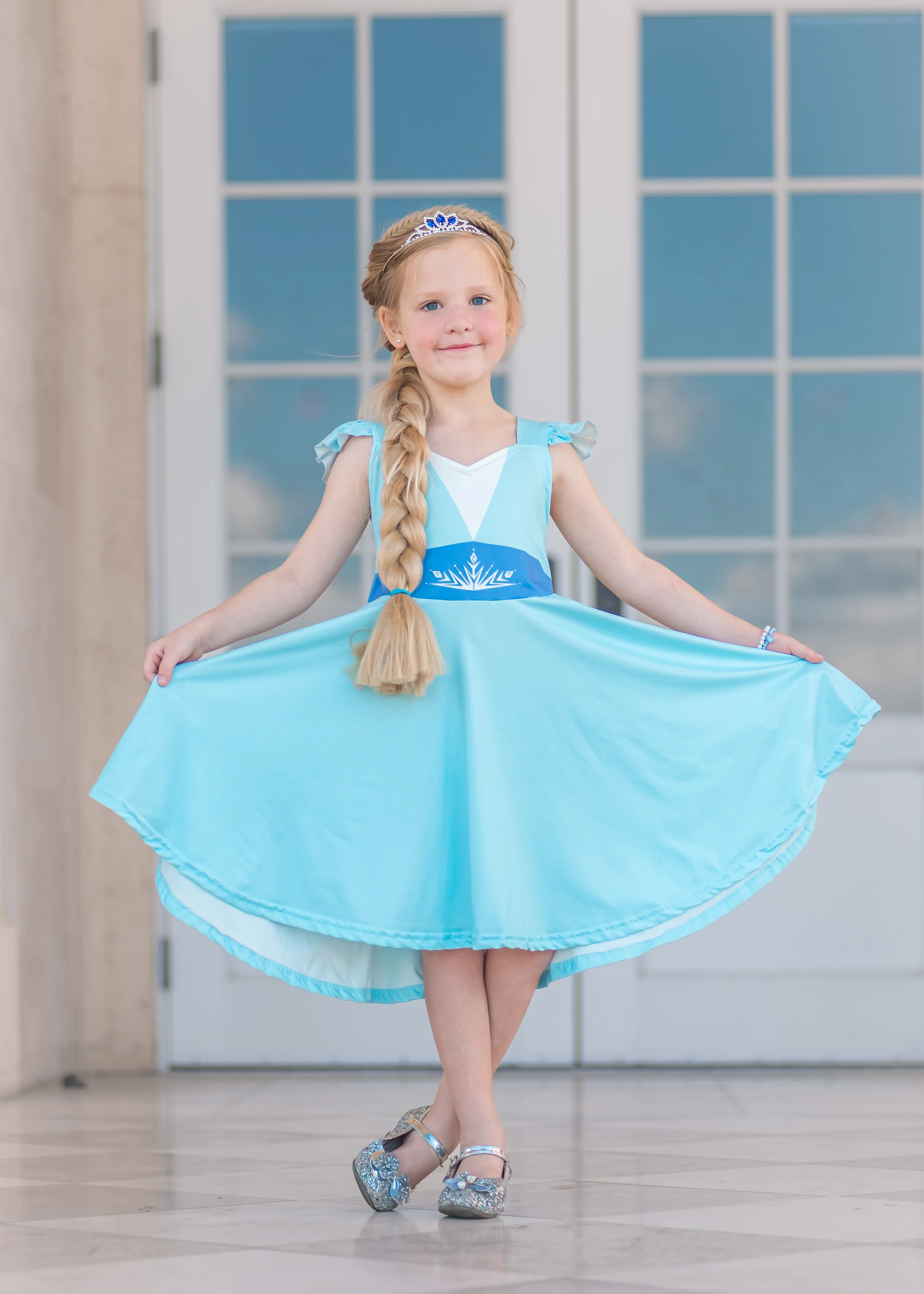 ICE QUEEN TWIRLY DRESS PRE-ORDER