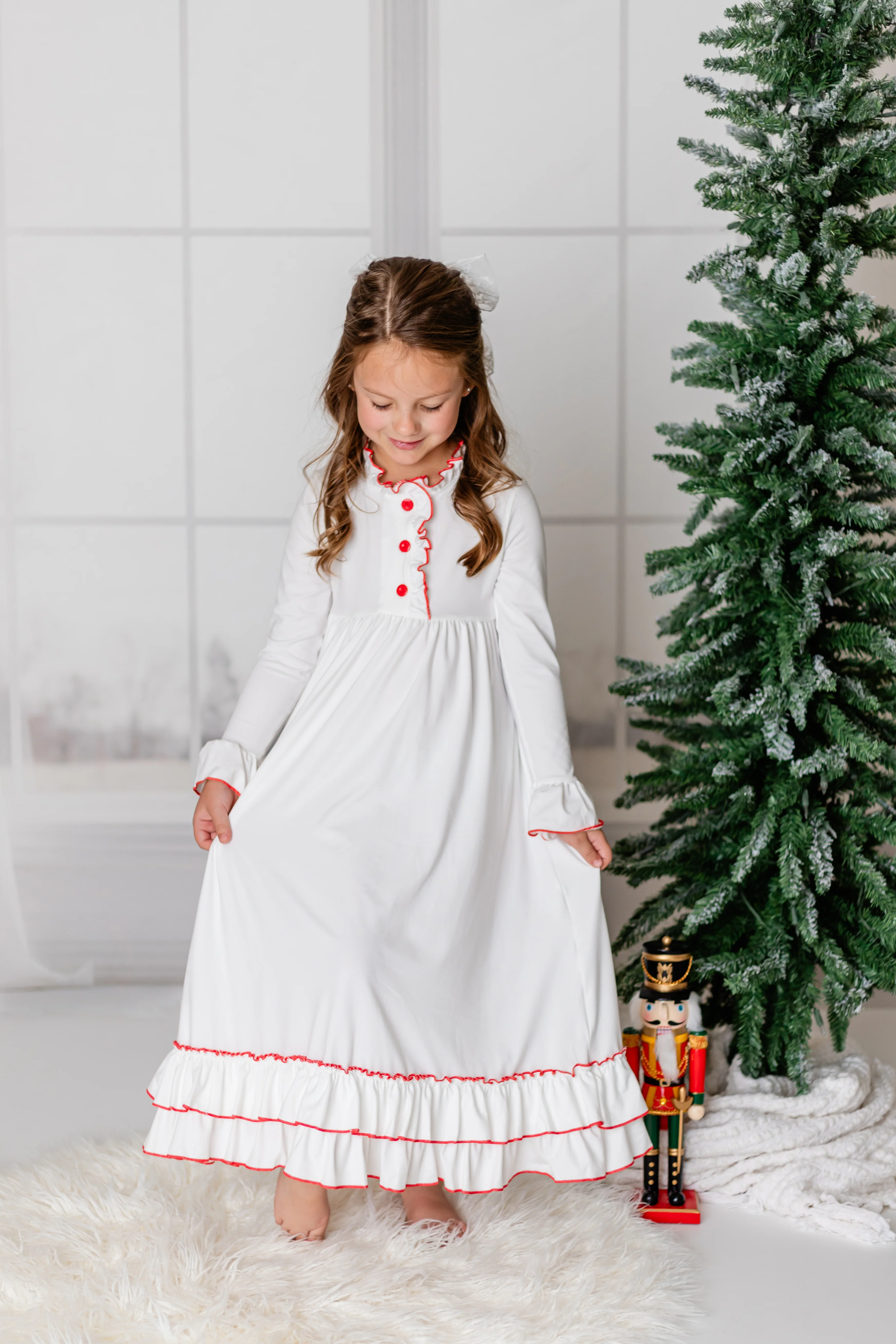 CLARA WHITE NIGHTGOWN