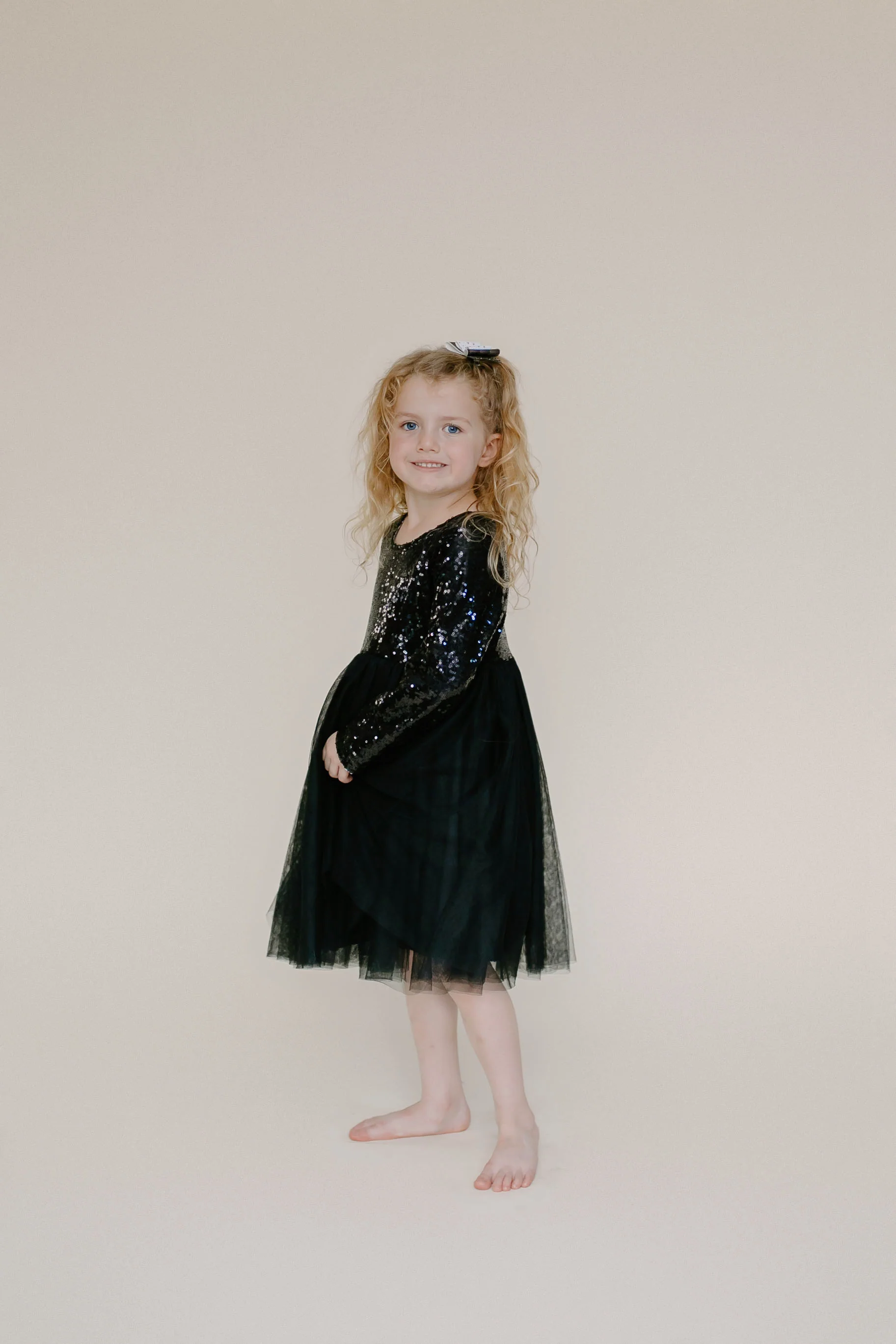 BLACK SPARKLE TUTU DRESS