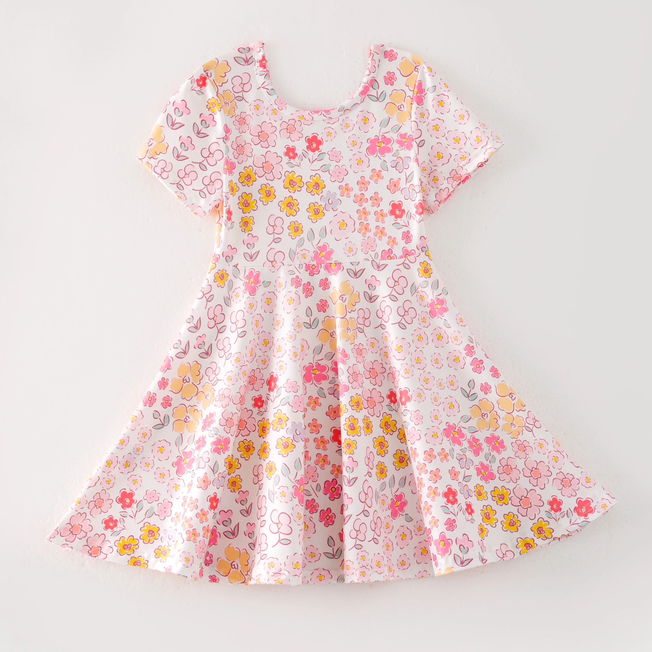 DAINTY SUMMER FLORAL DRESS