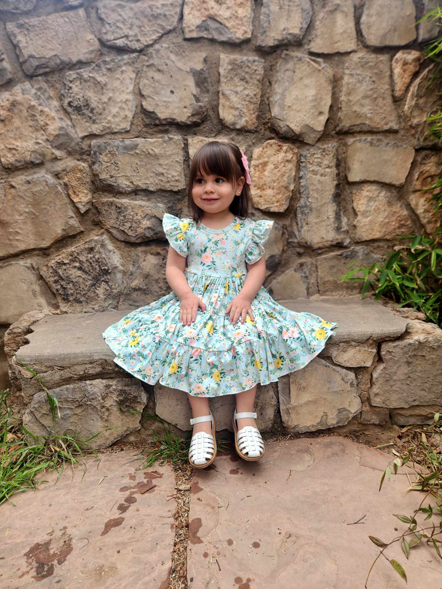 SPRING BLISS FLORAL DRESS