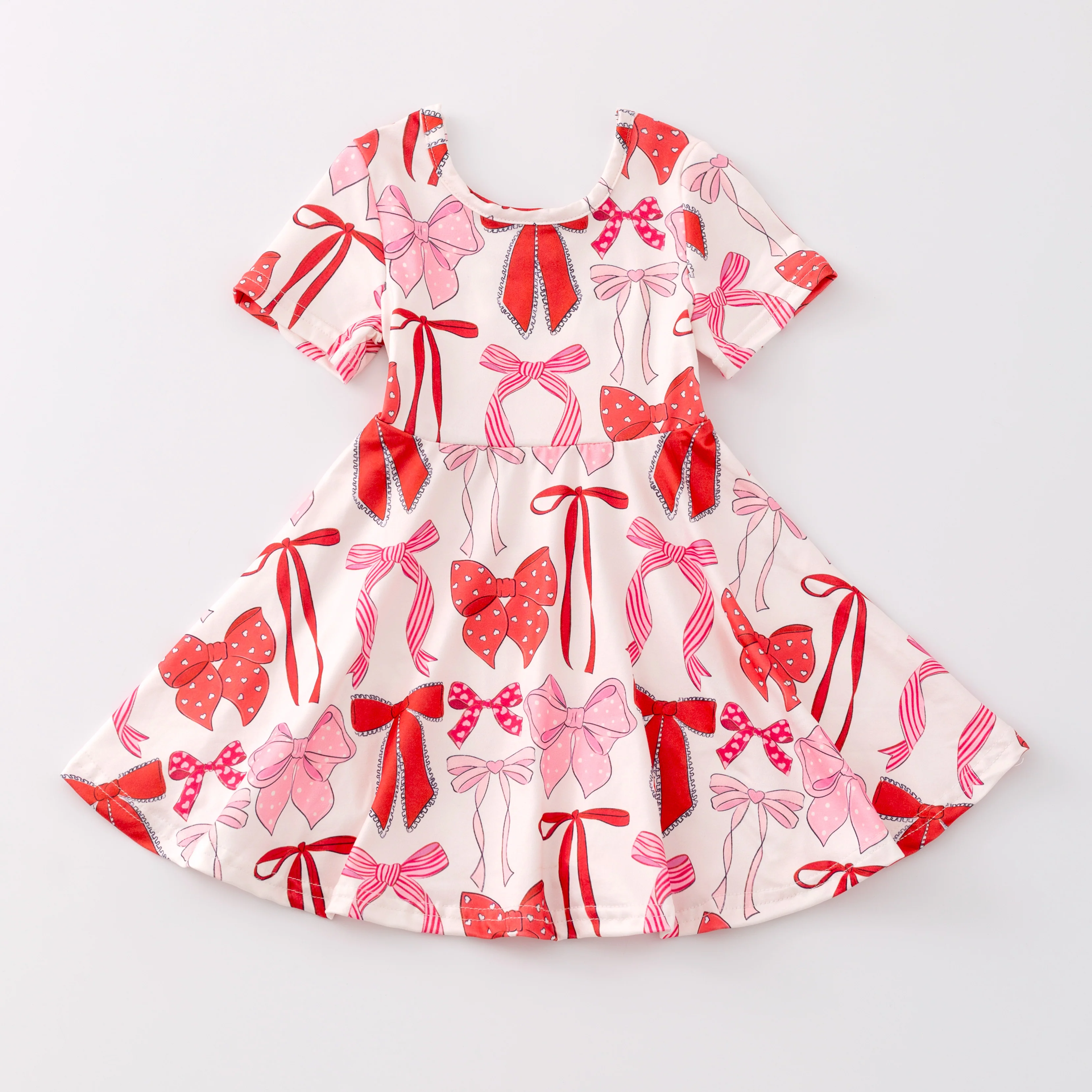 VALENTINE BOW DRESS