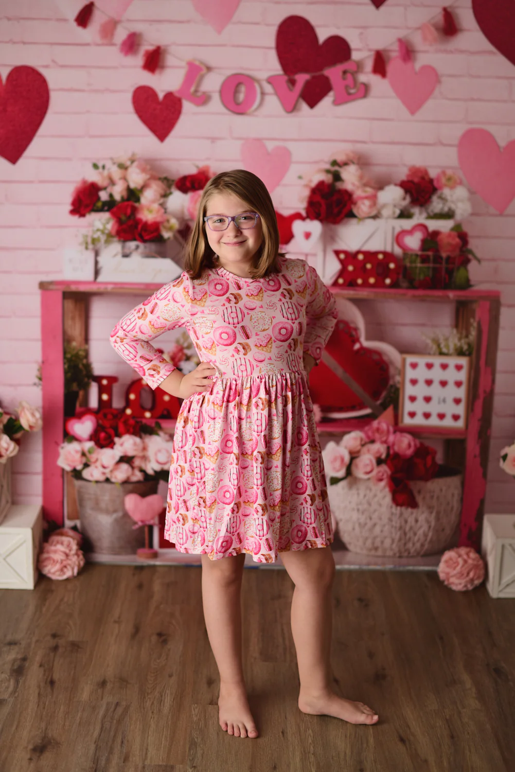 VALENTINE SWEET TREATS DRESS