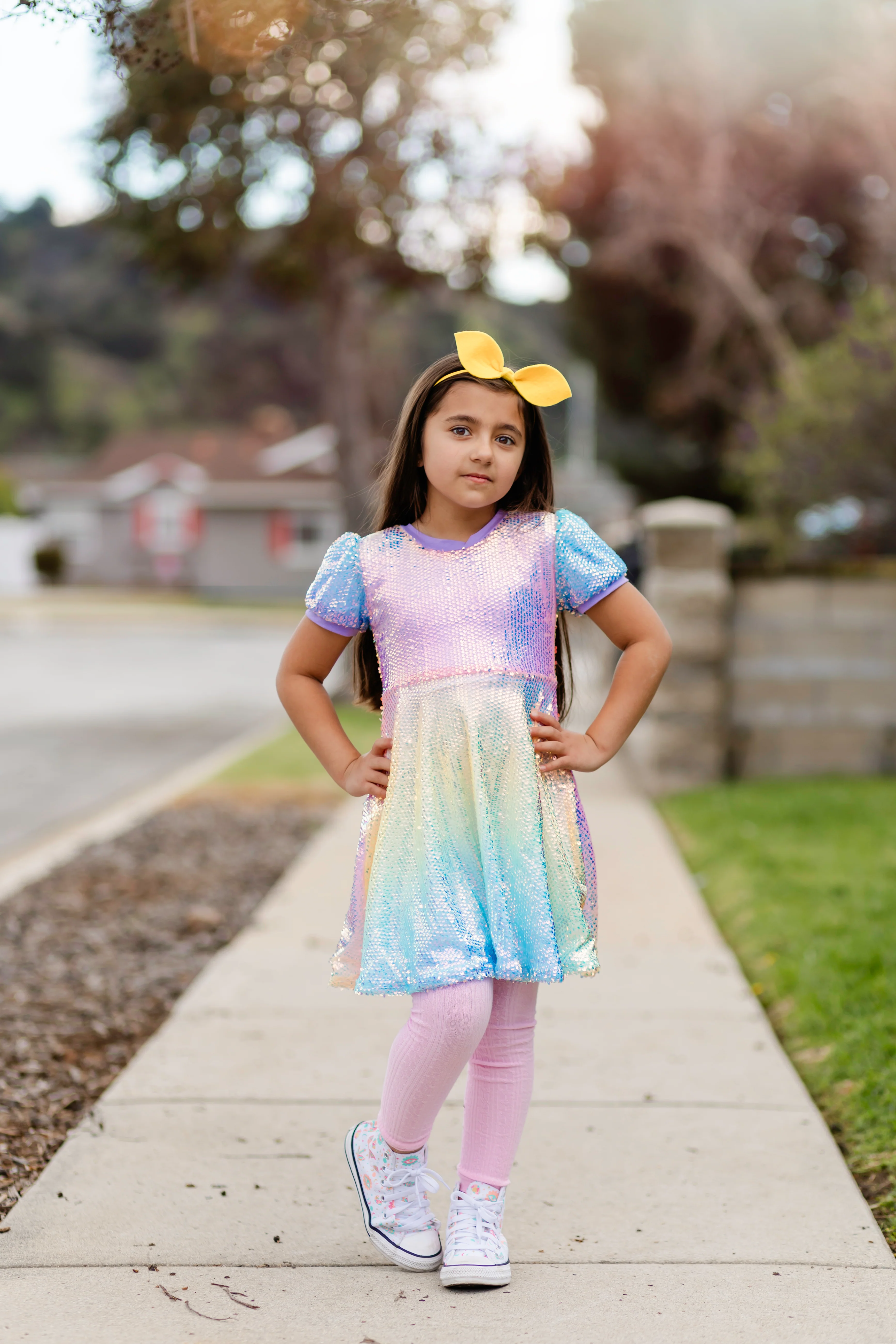 RAINBOW SPARKLE DRESS PRESALE