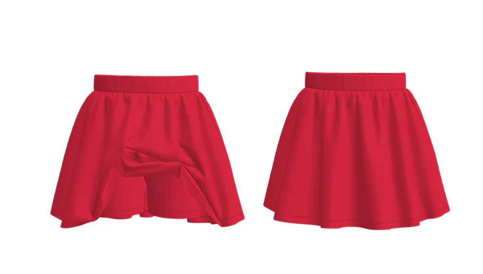 RED SKORT - PRESALE