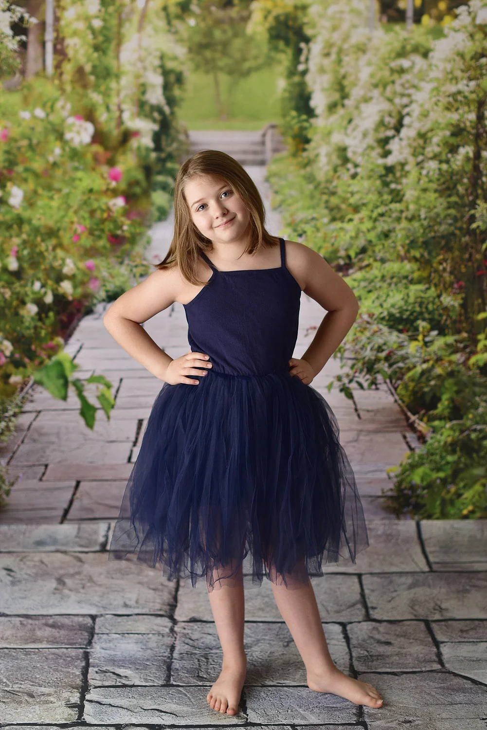 TUTU DRESS - NAVY BLUE