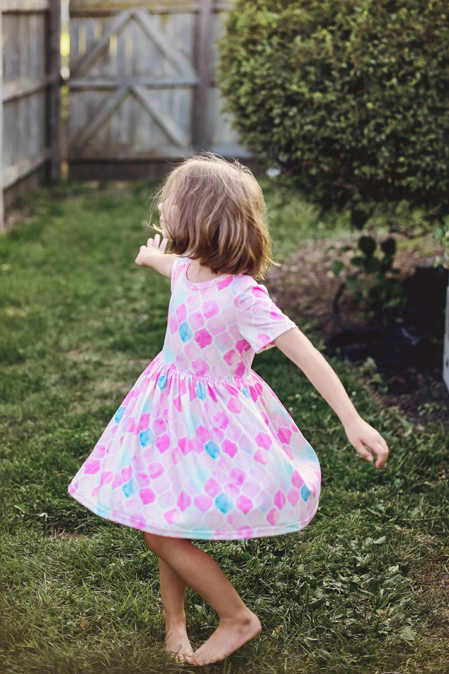 MORROCAN PRINT DRESS