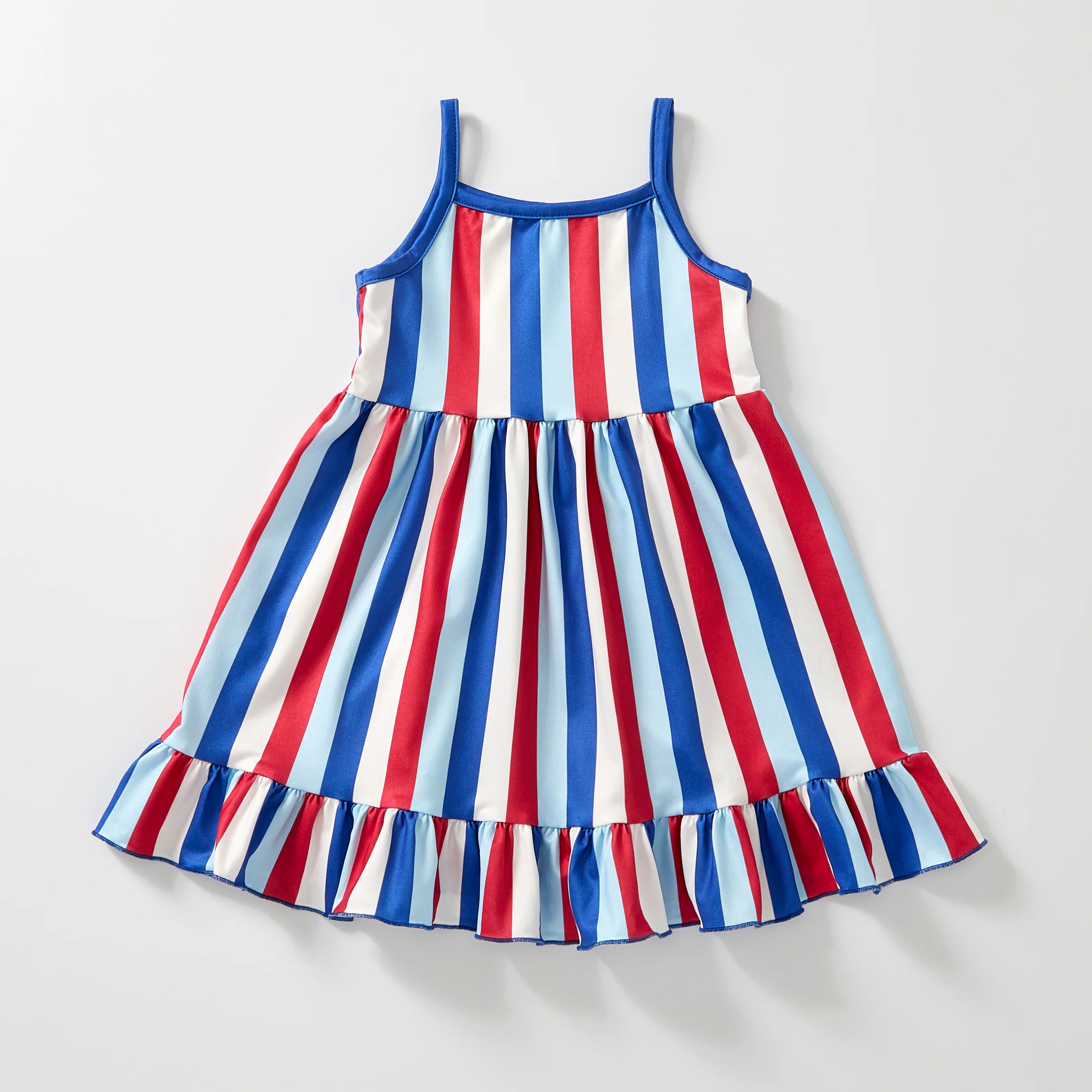 PATRIOTIC STRIPES TANK DRESS