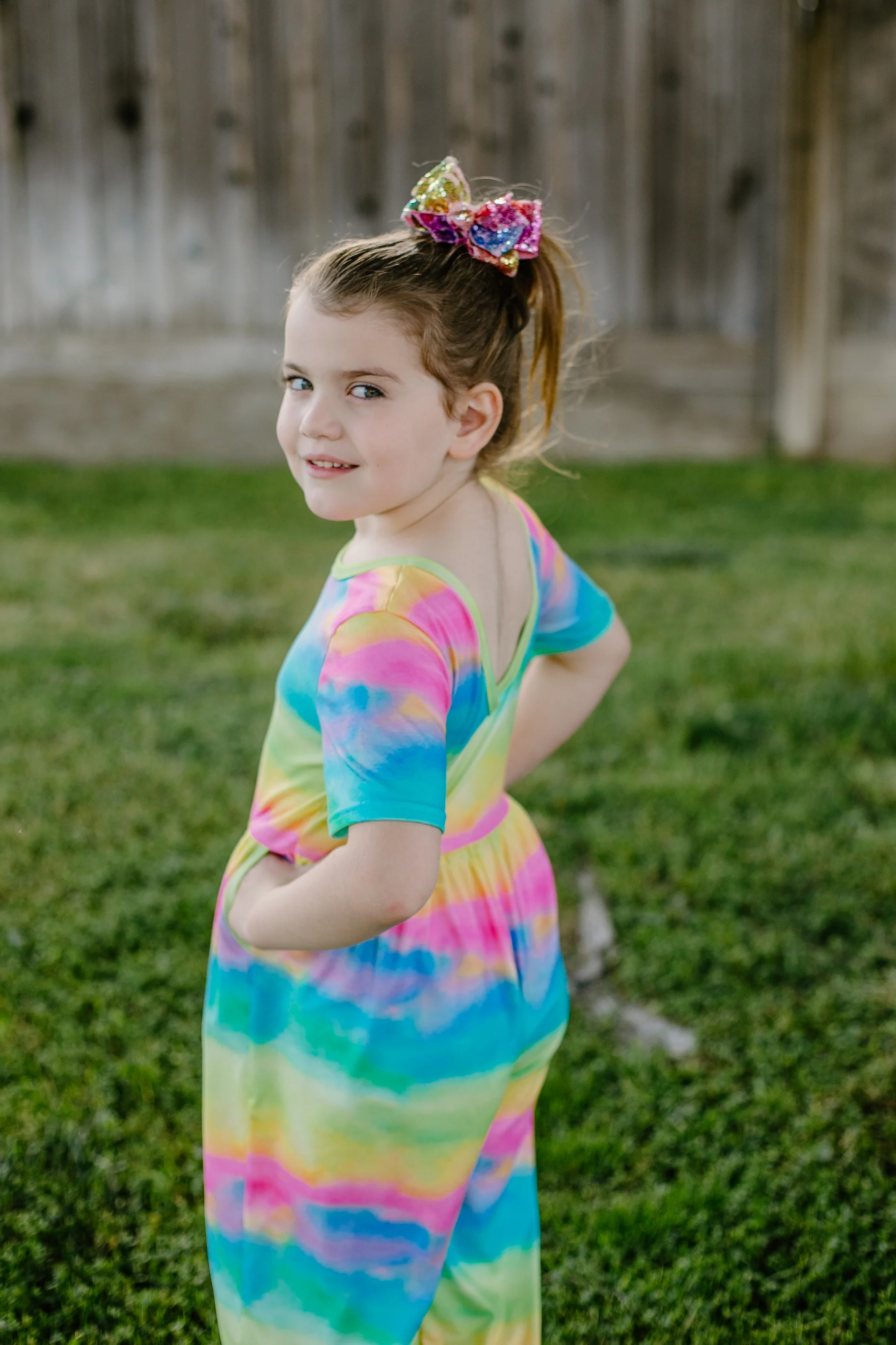 TYE DYE JUMPSUIT WITH POCKETS