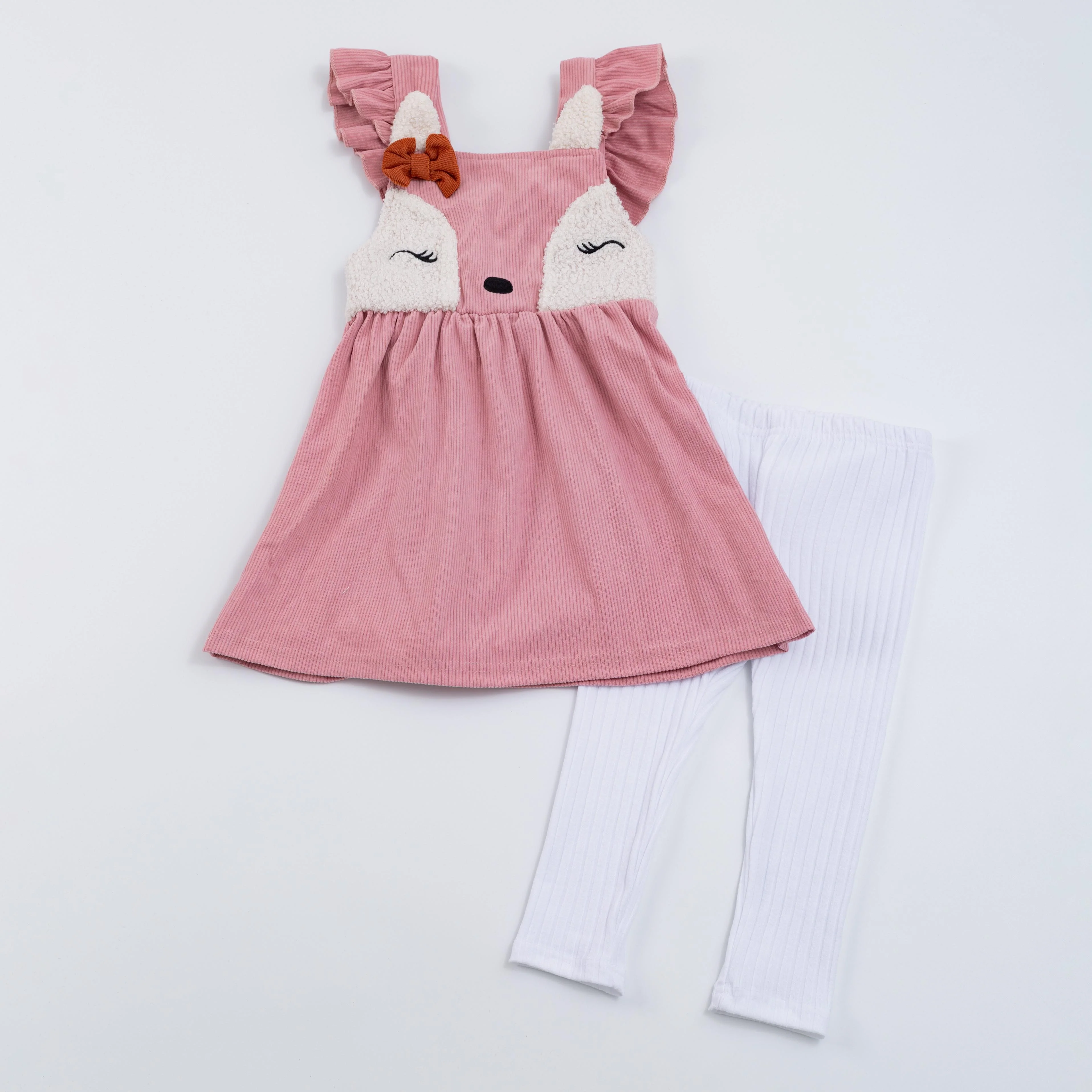 PINK FOX DRESS SET