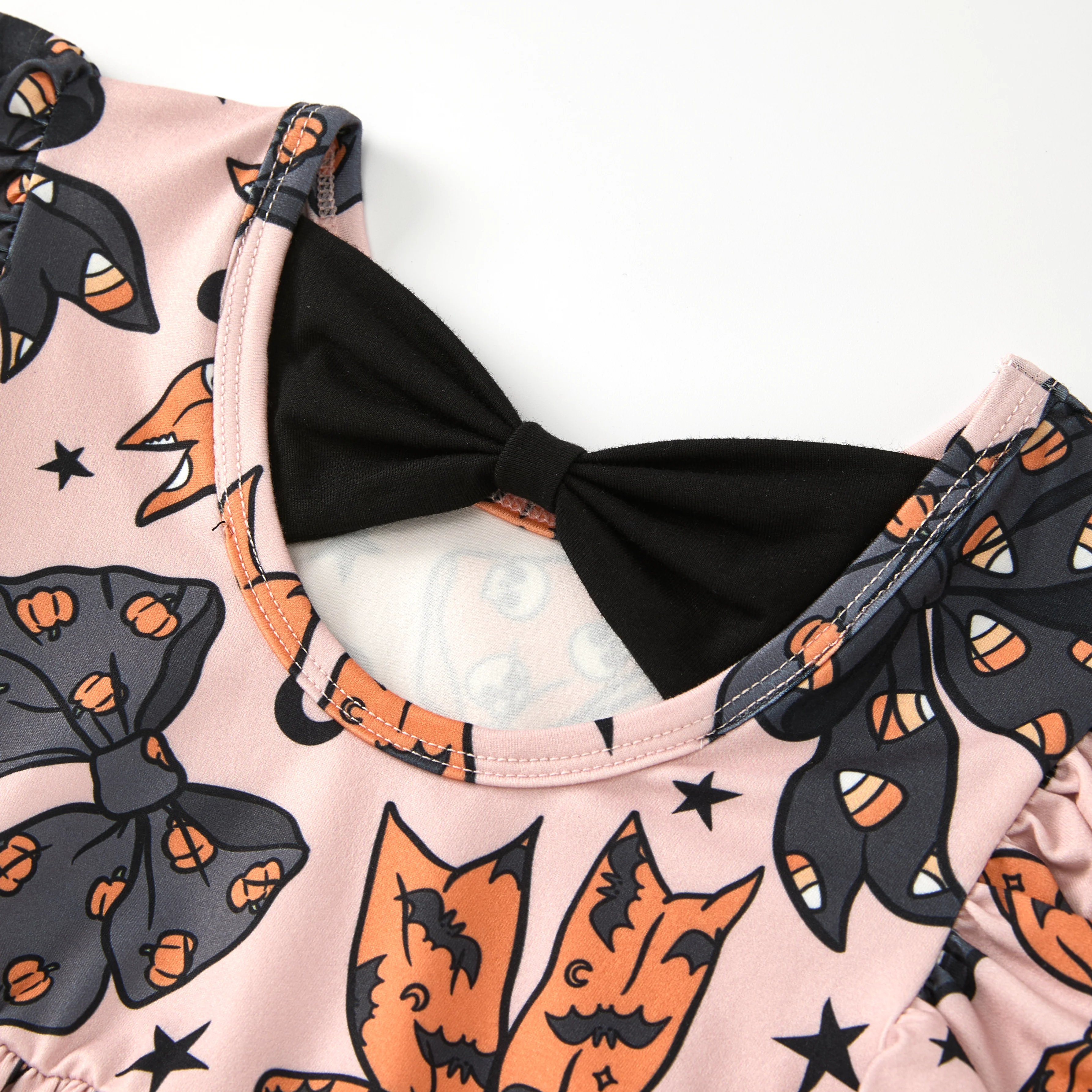 HALLOWEEN BOWS BACK BOW DRESS