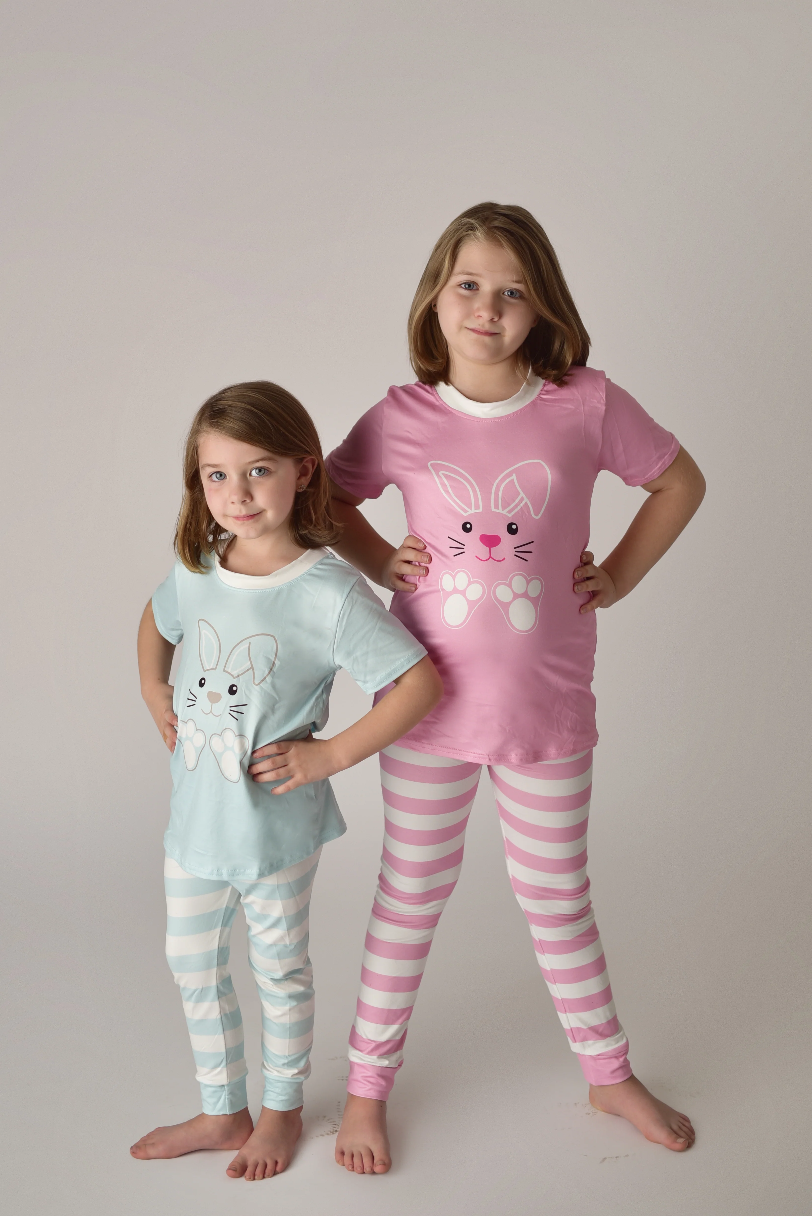 BUNNY PAJAMAS - BLUE