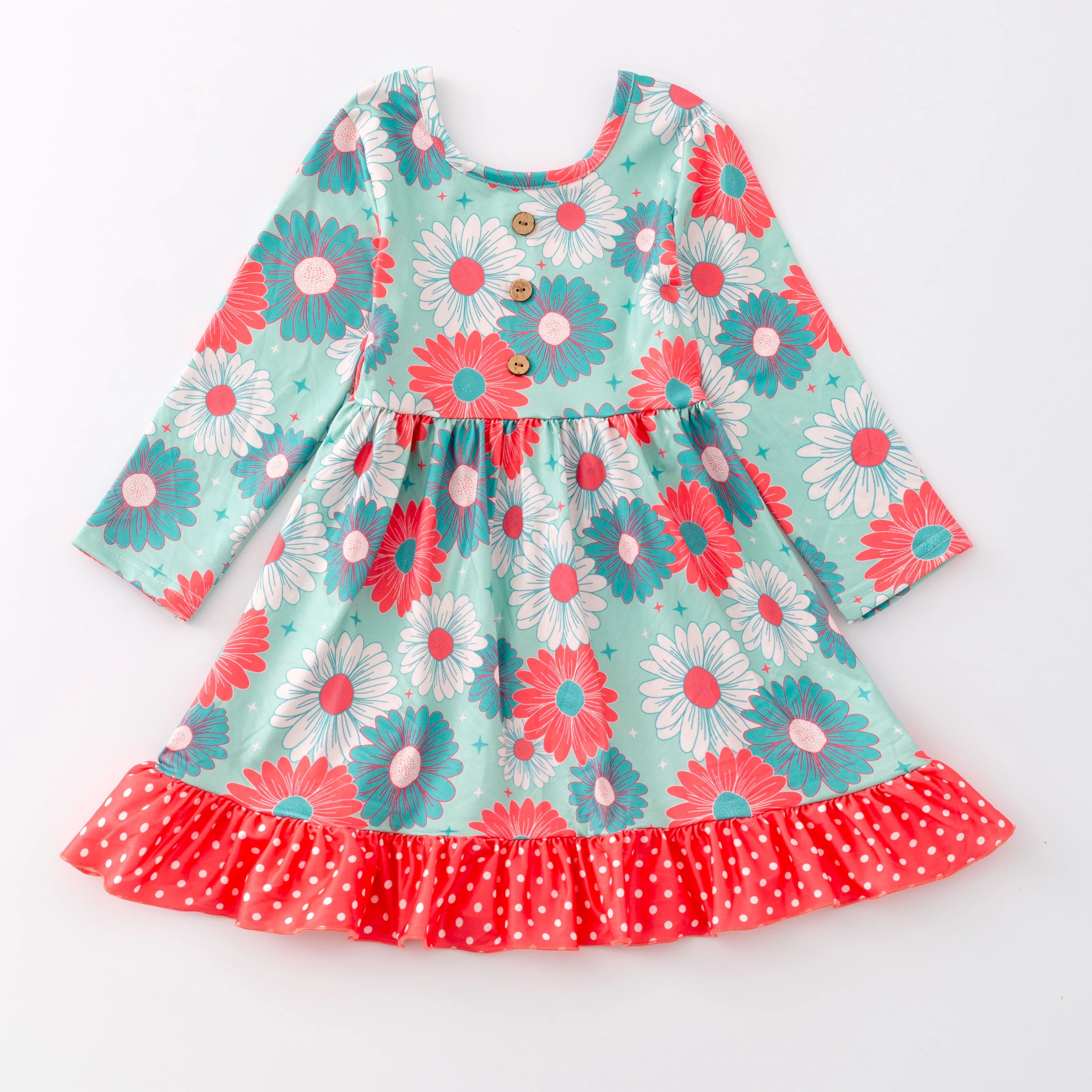 CHRISTMAS FLORAL DRESS