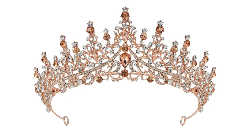 ROSE GOLD PRINCESS TIARA
