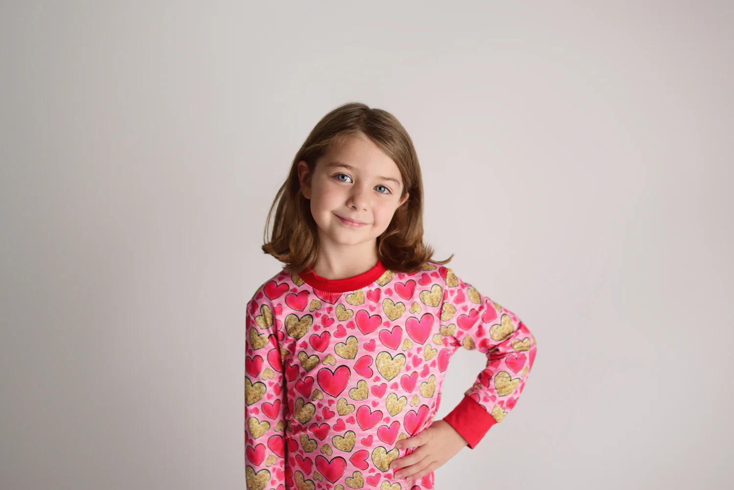 VALENTINE HEART SPARKLE PJS