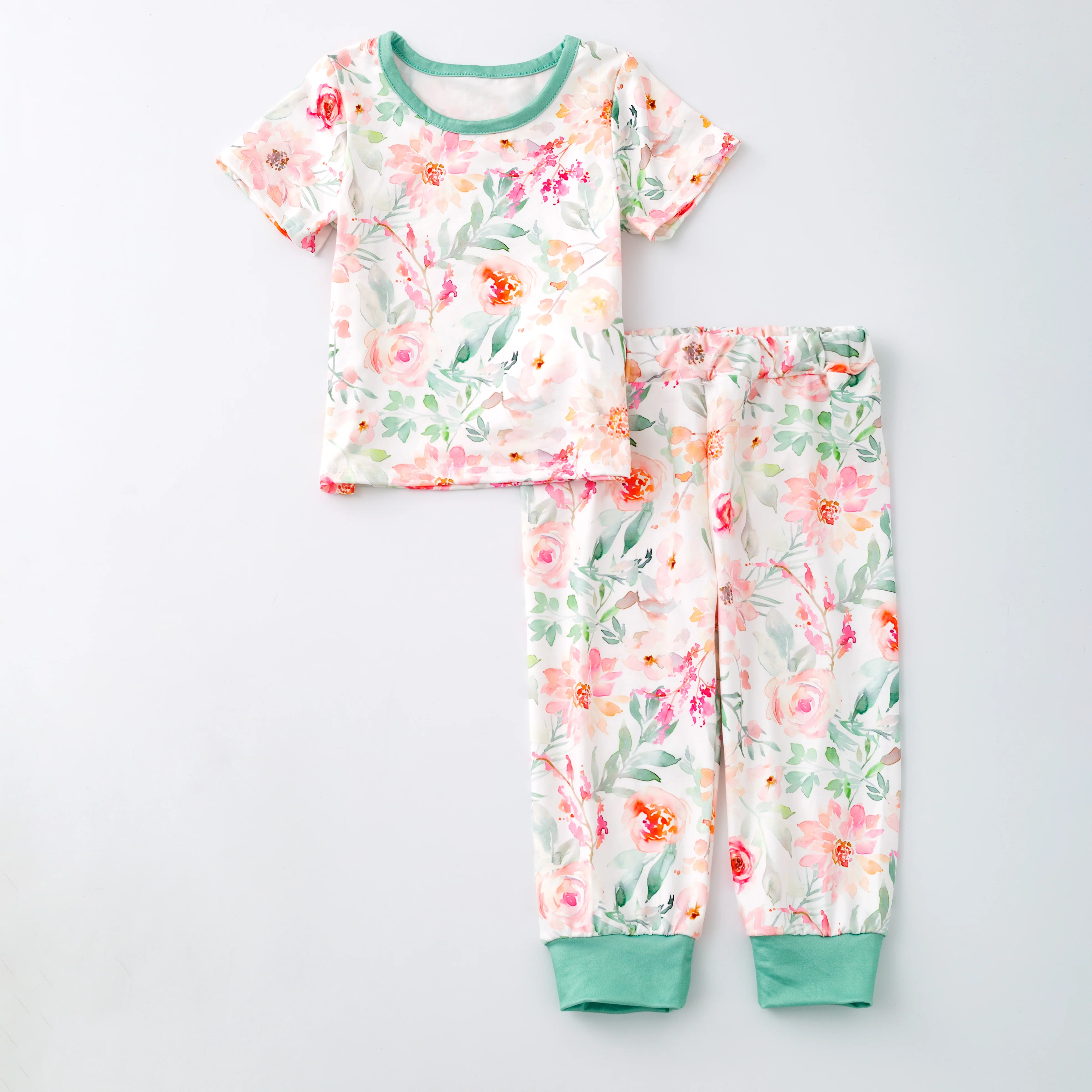 SPRING FLORAL PAJAMAS