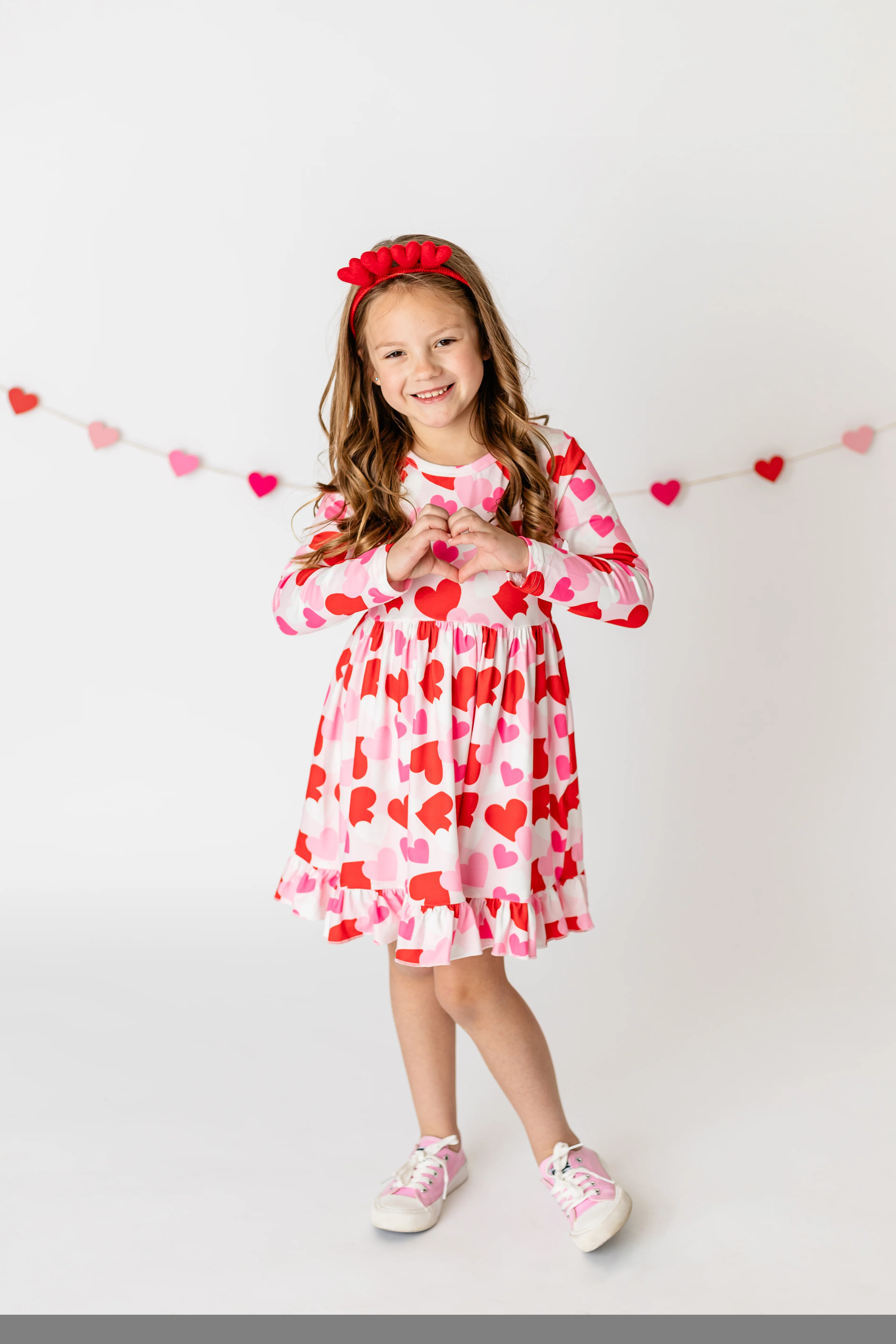 VALENTINE BACK BOW DRESS