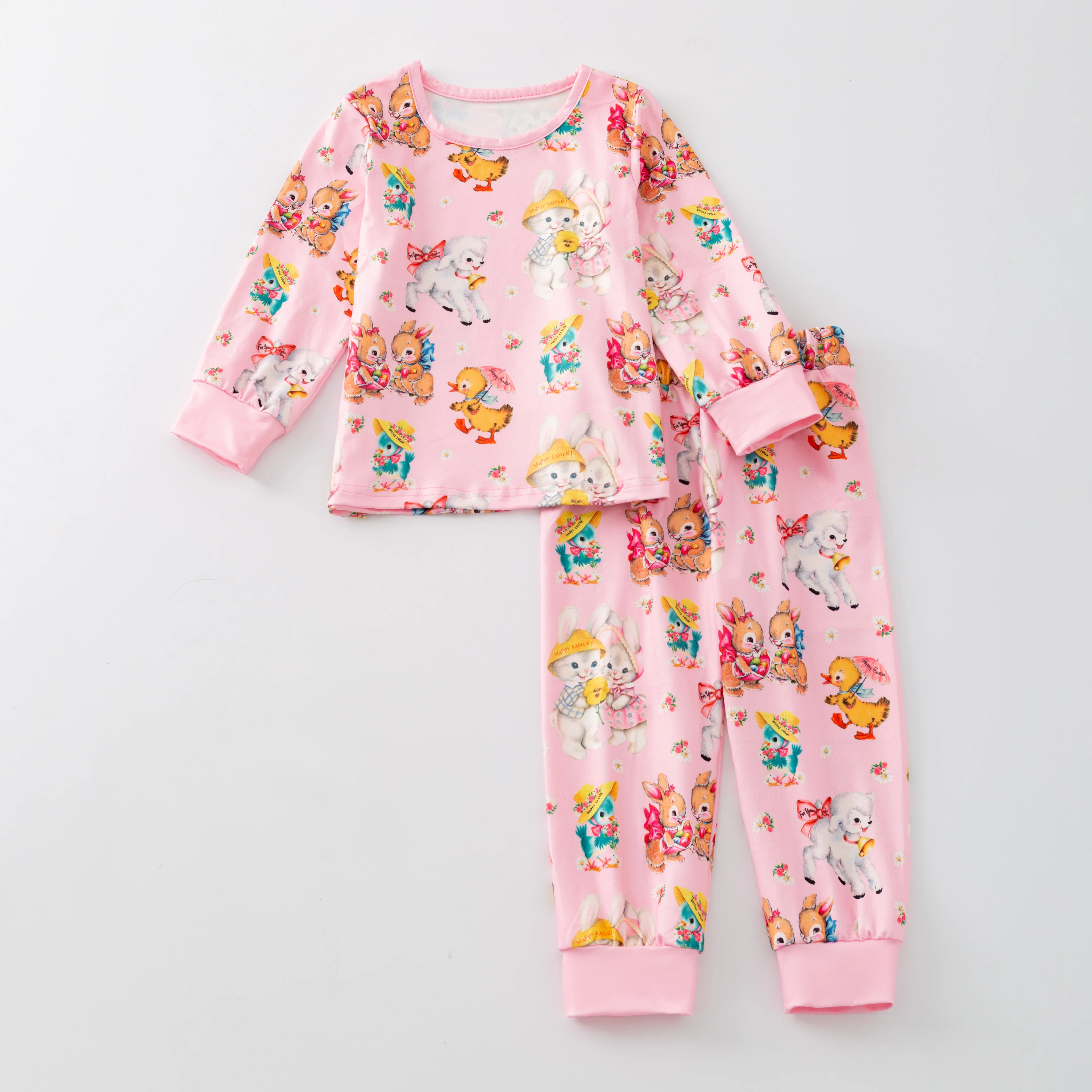 VINTAGE BUNNY PAJAMAS - PINK