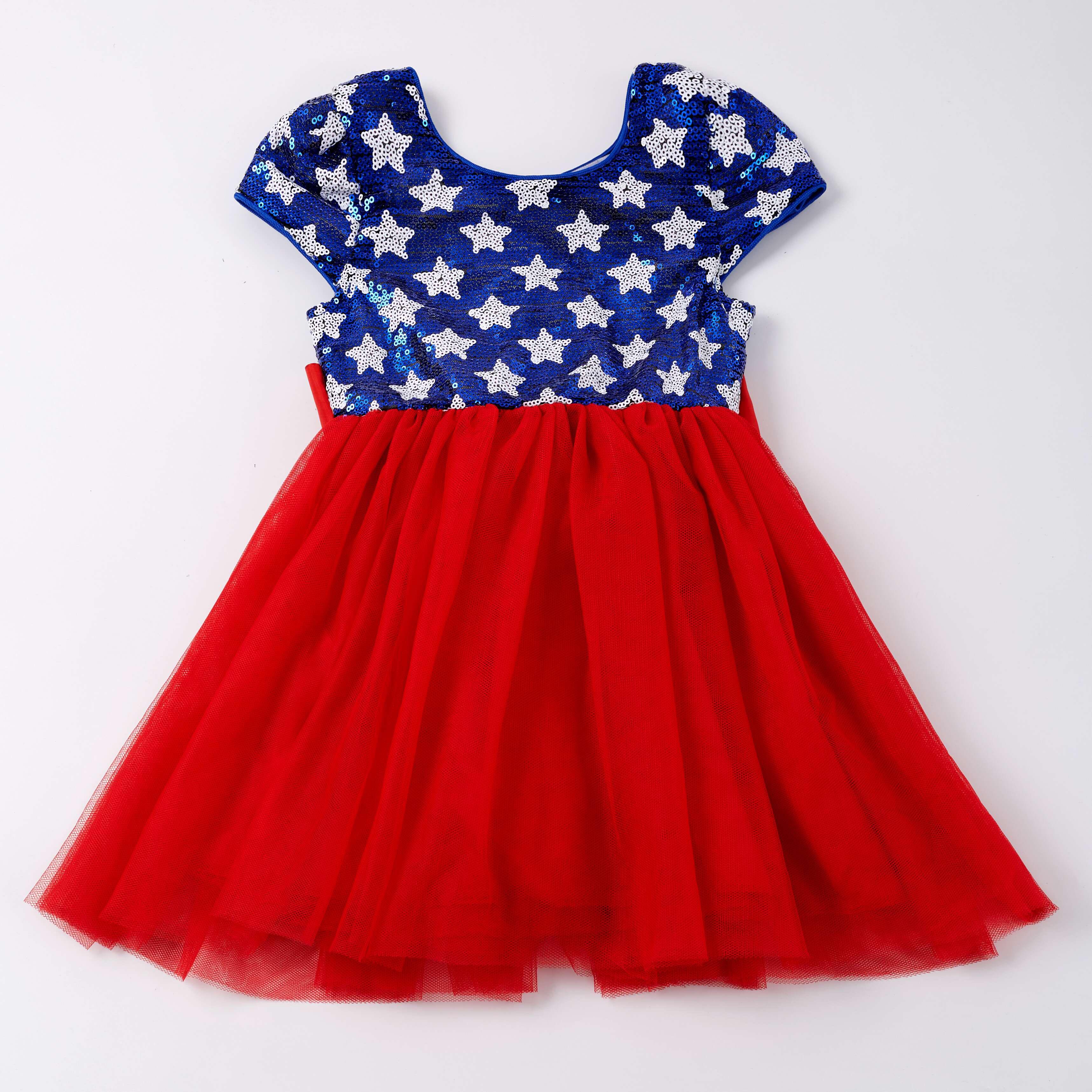 PATRIOTIC TUTU SPARKLE DRESS