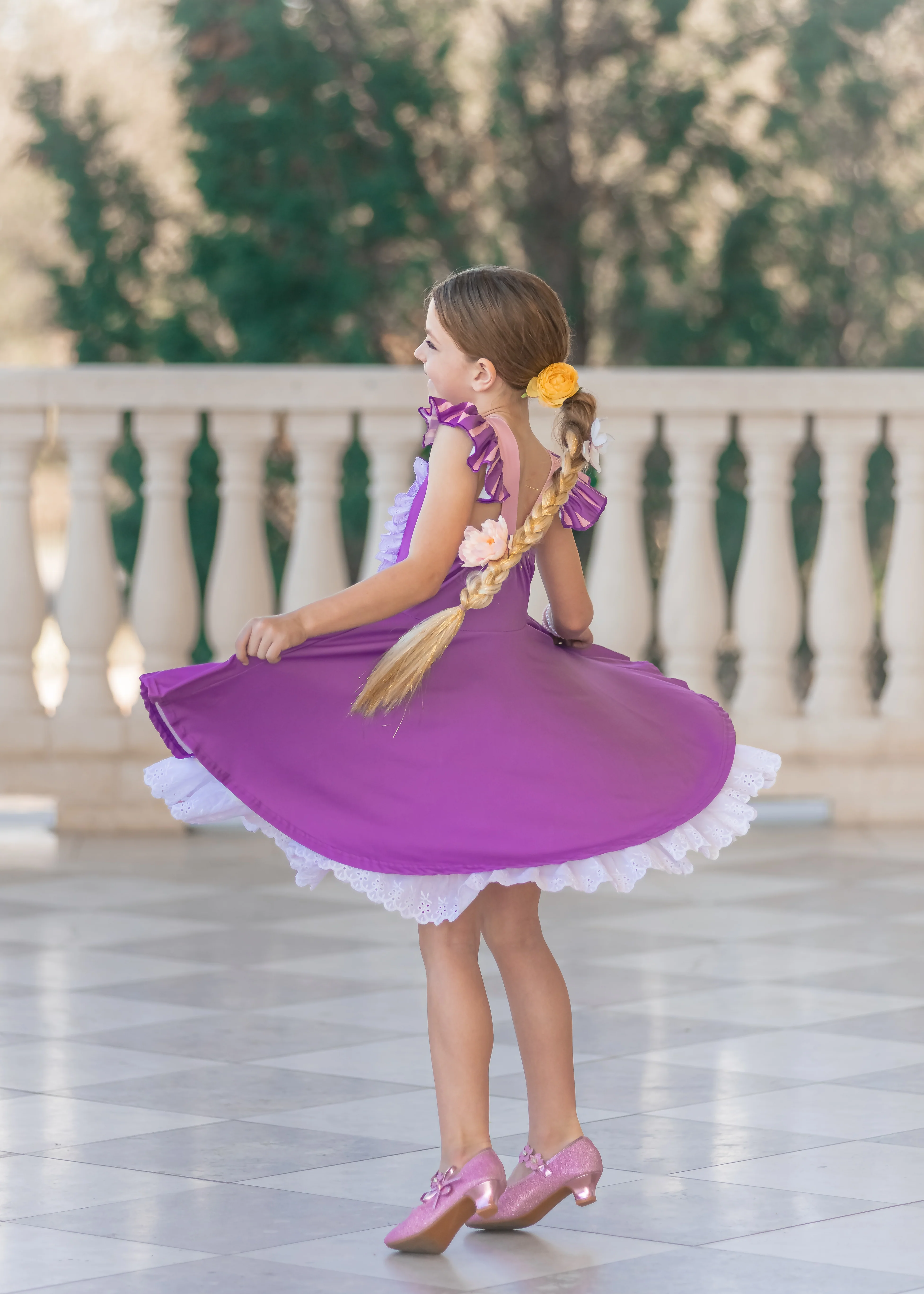 PRINCESS PURPLE TWIRLY DRESS PREORDER