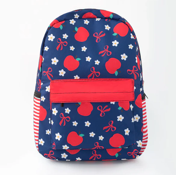 BACK TO SCHOOL APPLE BACKPACK