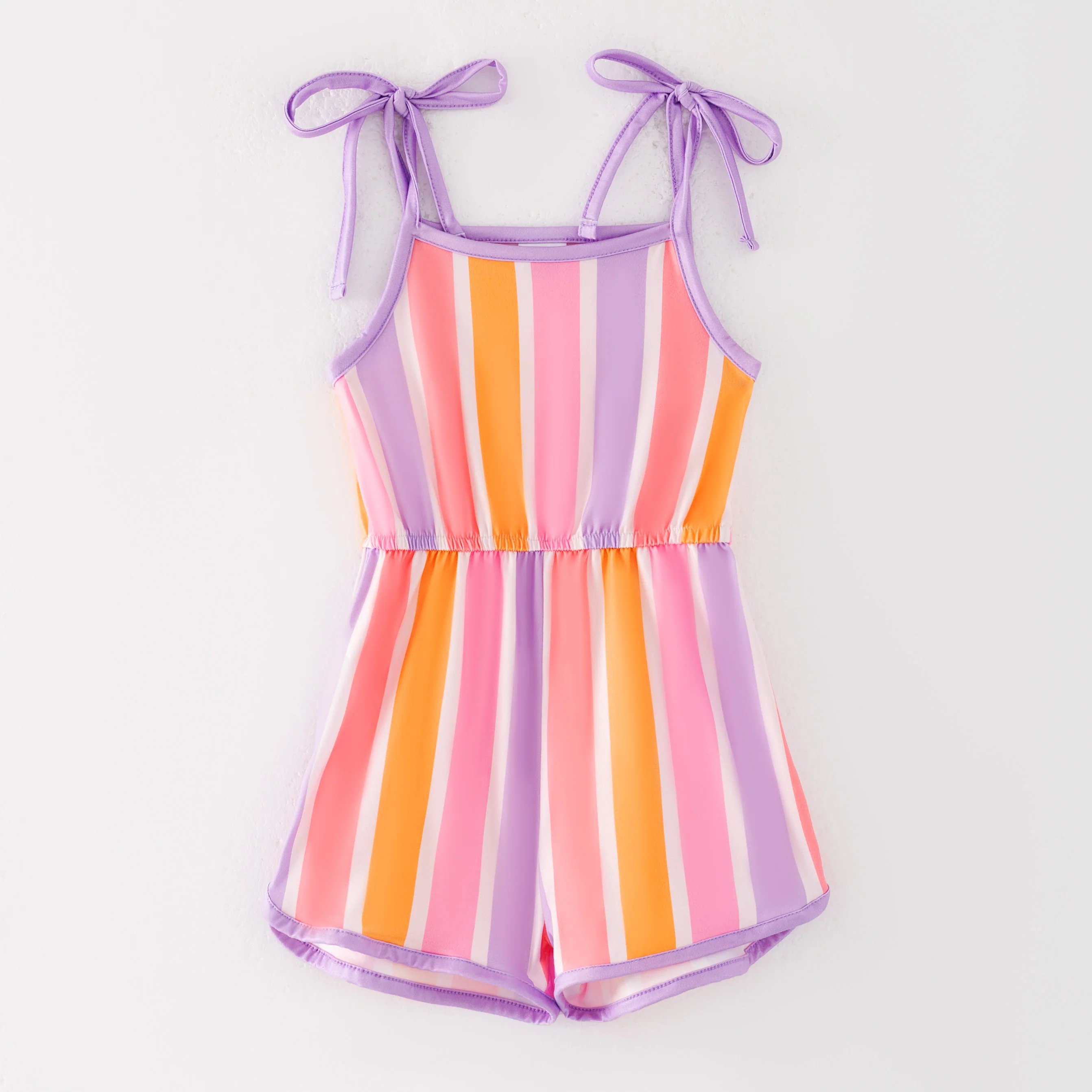 SUMMMER STRIPE ROMPER