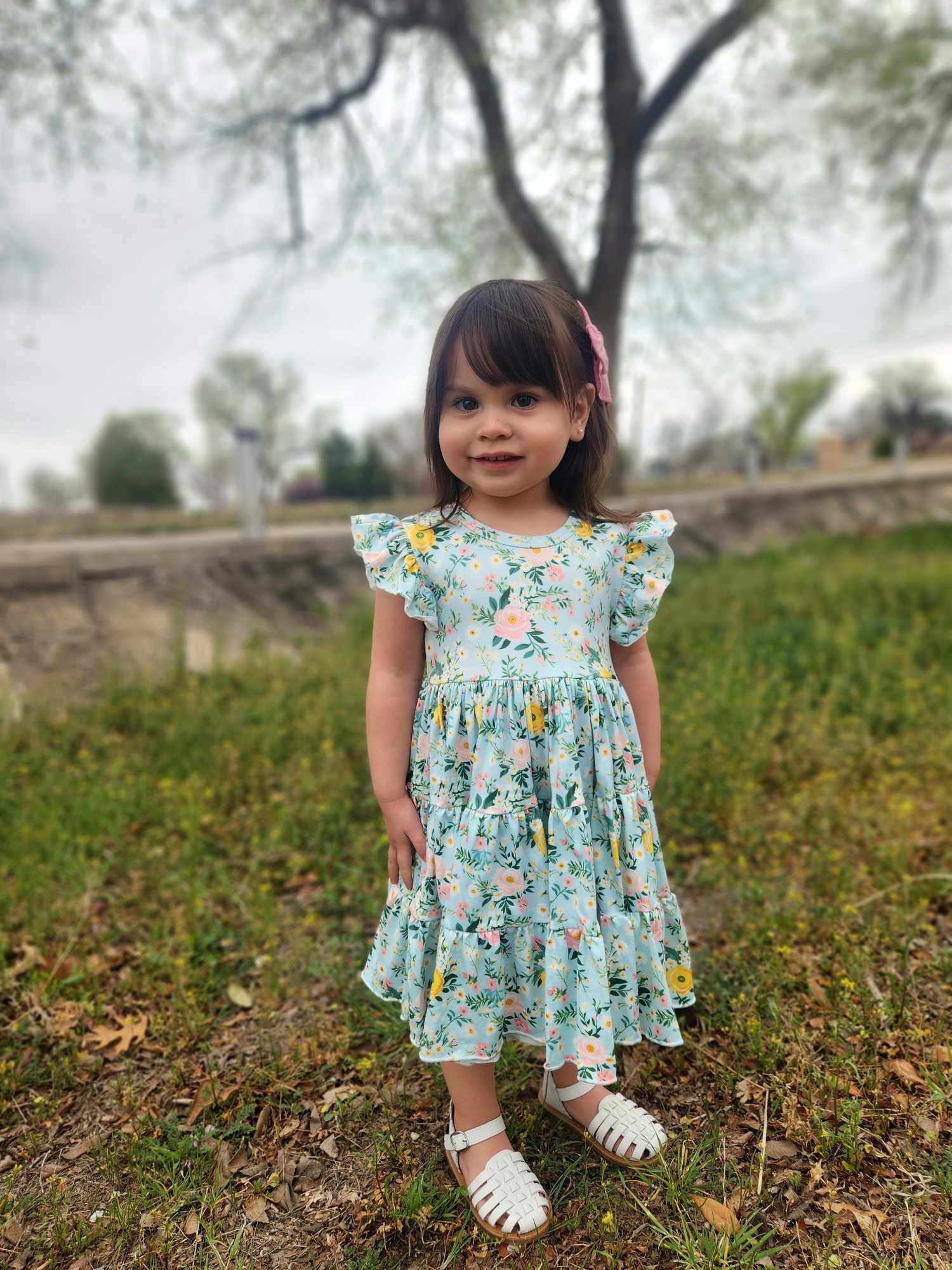 SPRING BLISS FLORAL DRESS