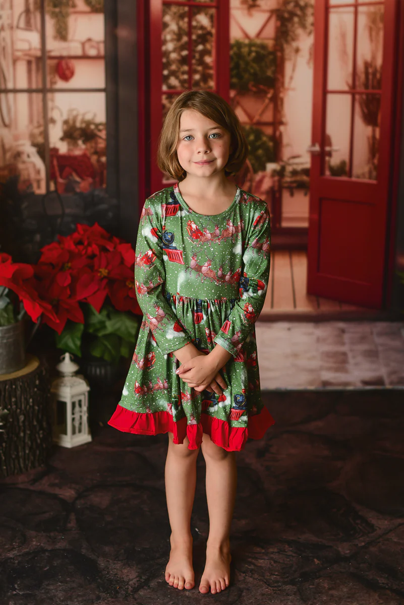 SANTA TRAIN EXPRESS DRESS