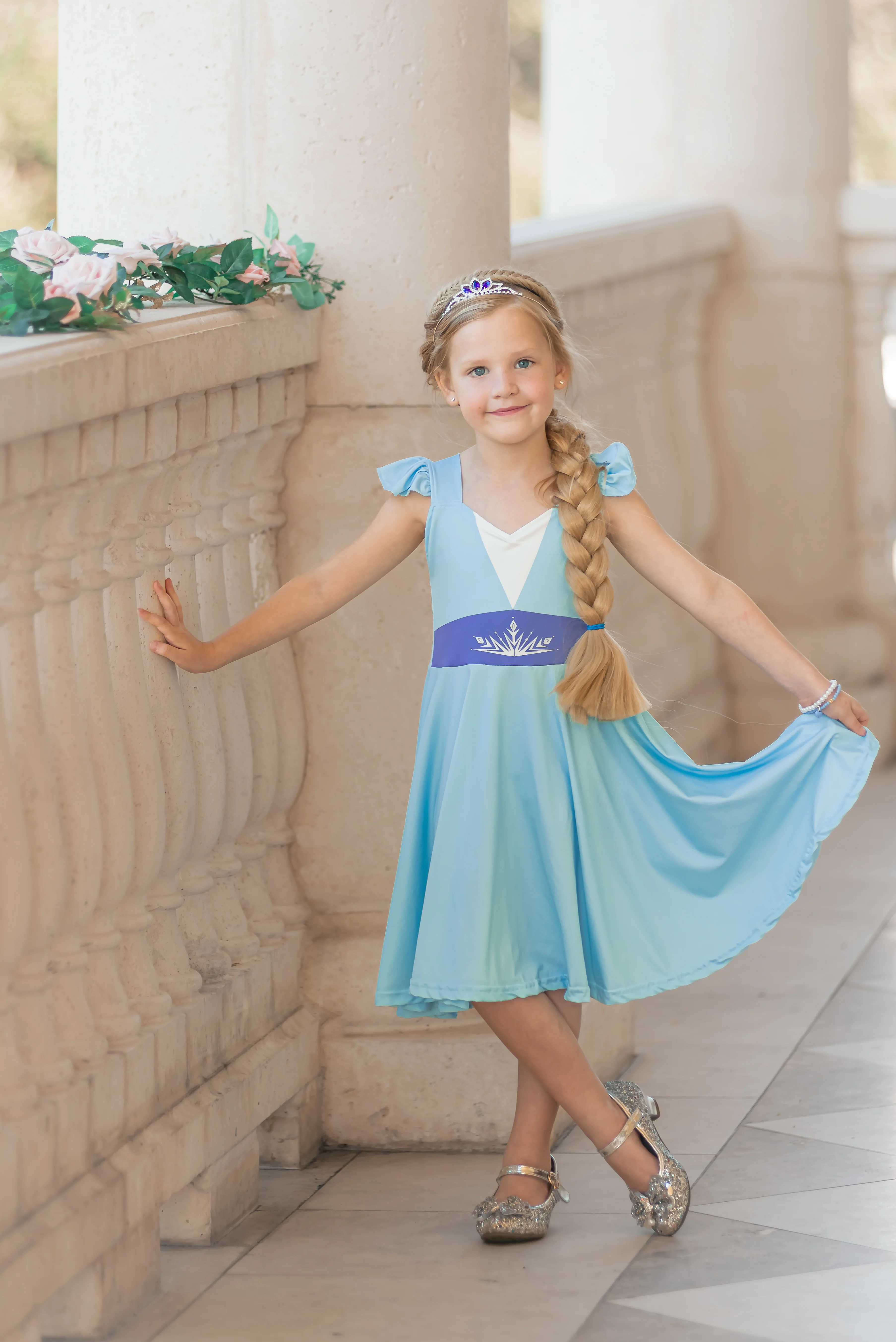 ICE QUEEN TWIRLY DRESS PRE-ORDER