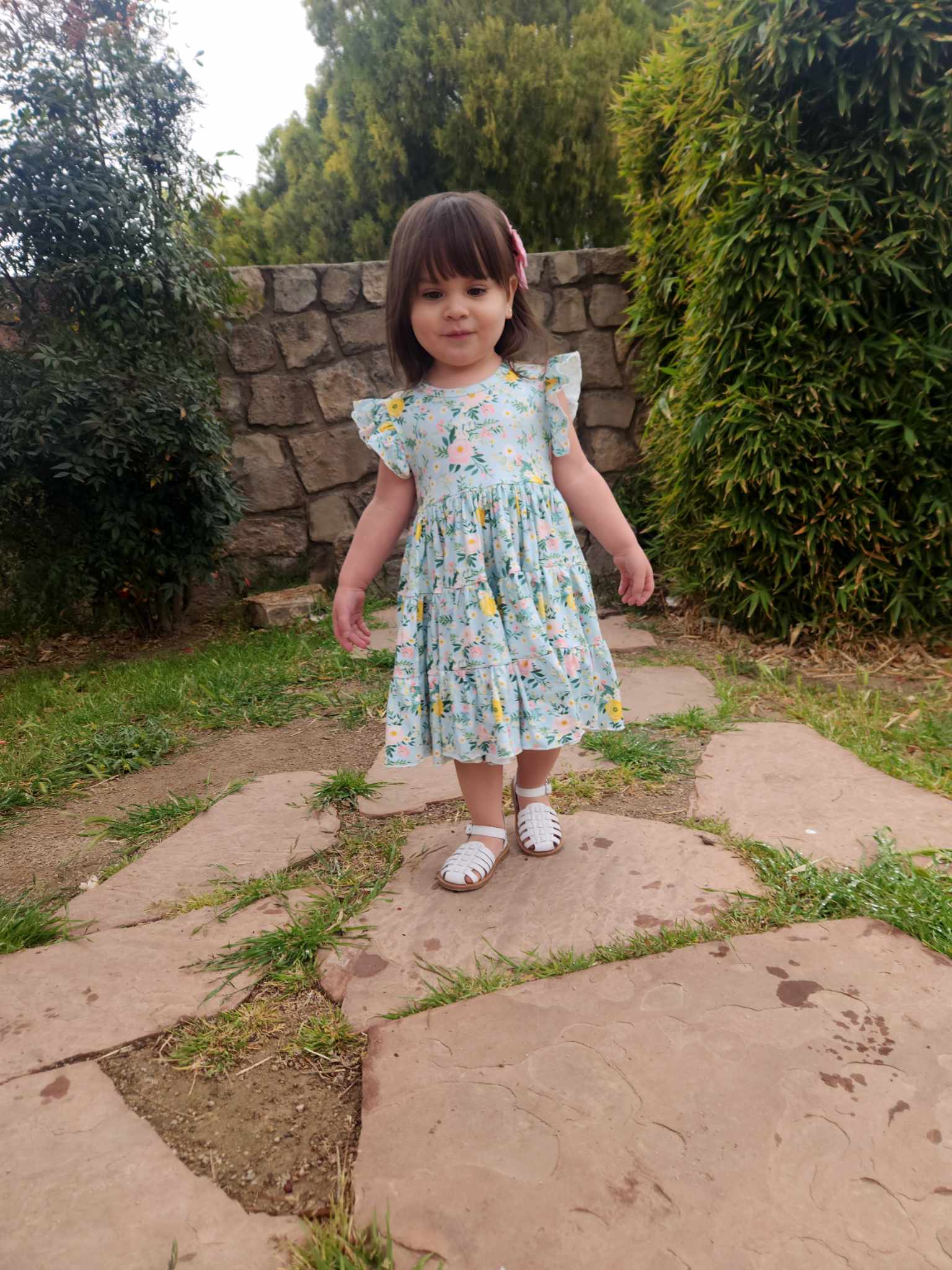 SPRING BLISS FLORAL DRESS