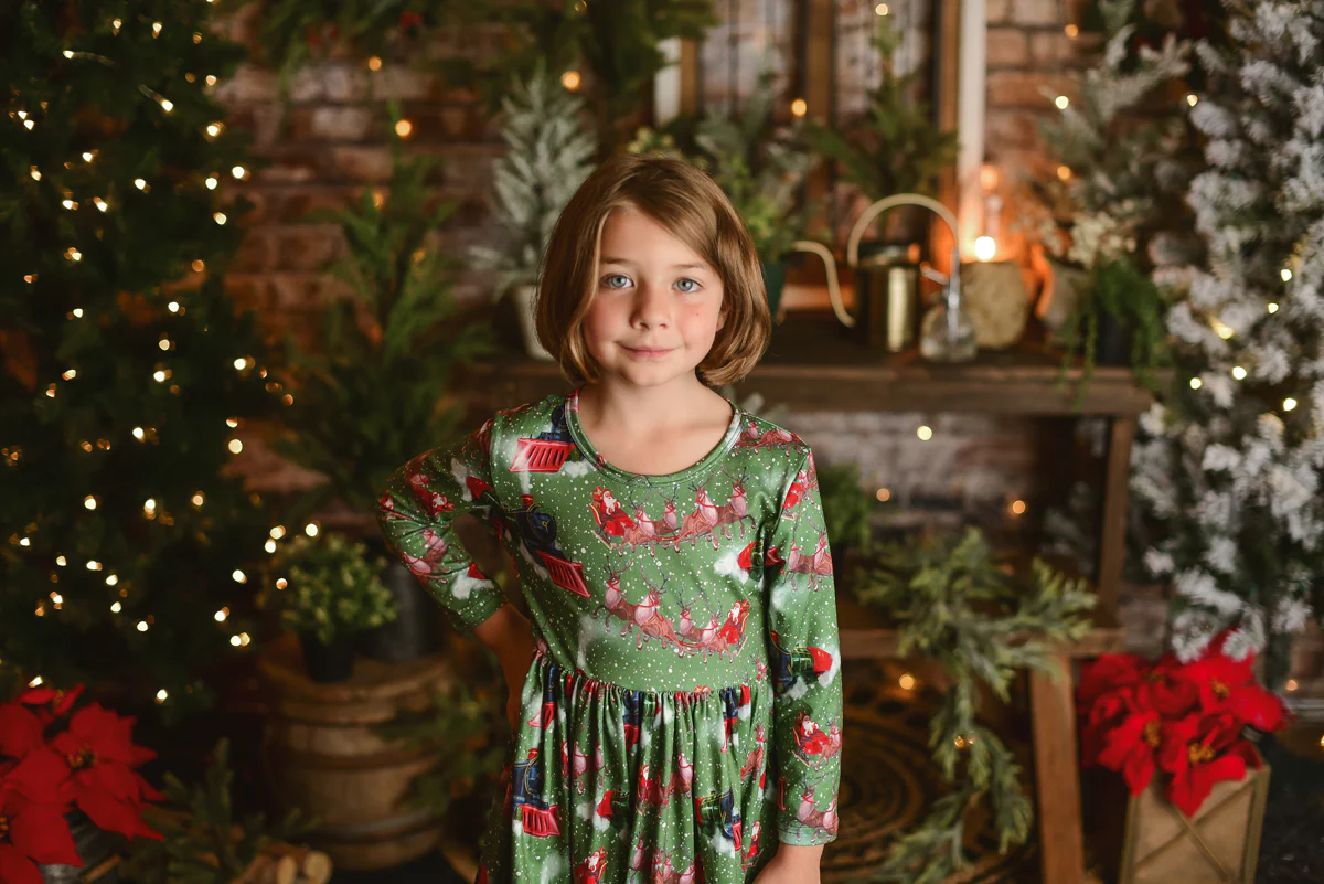 SANTA TRAIN EXPRESS DRESS