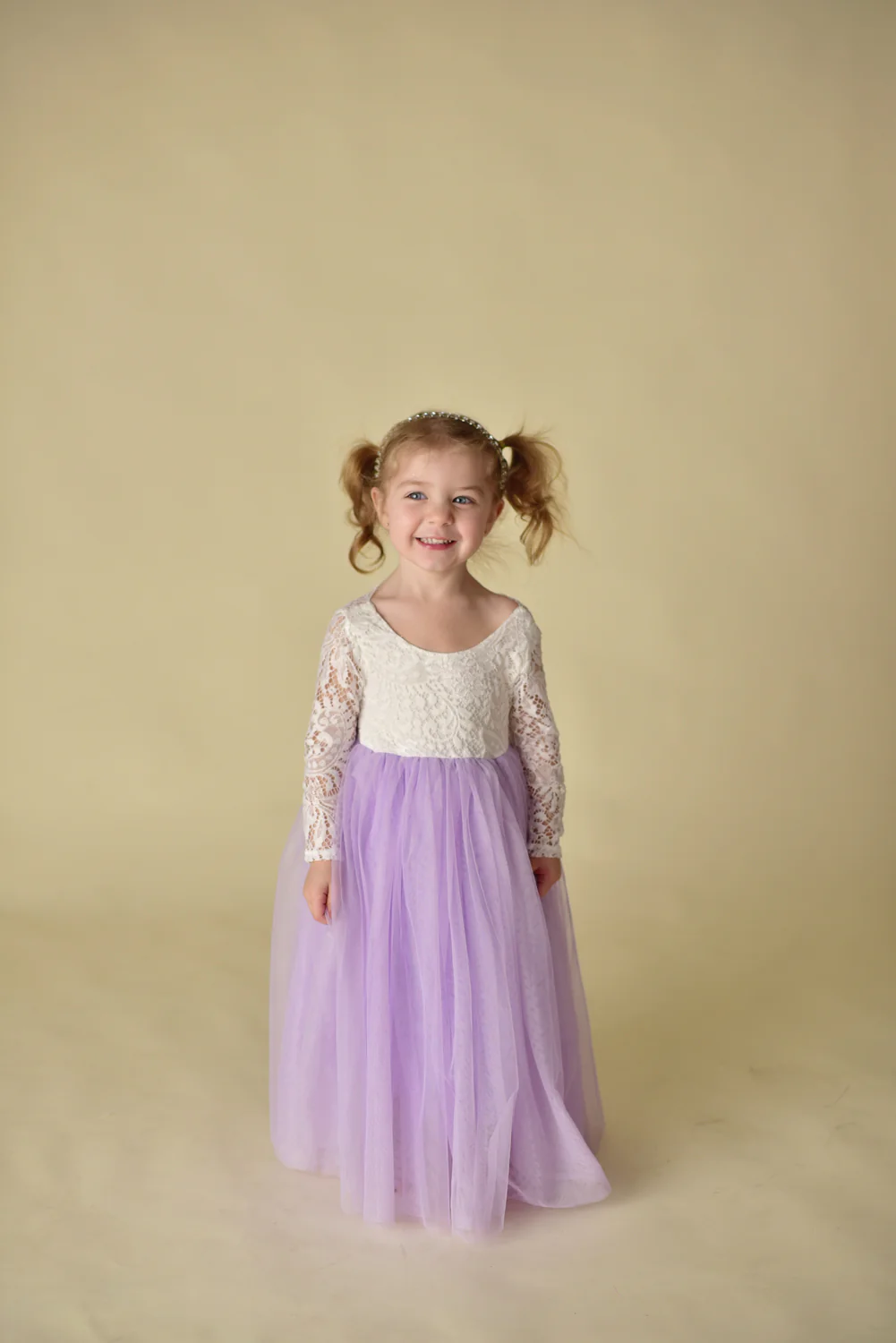 PARIS TULLE MAXI DRESS - LAVENDER